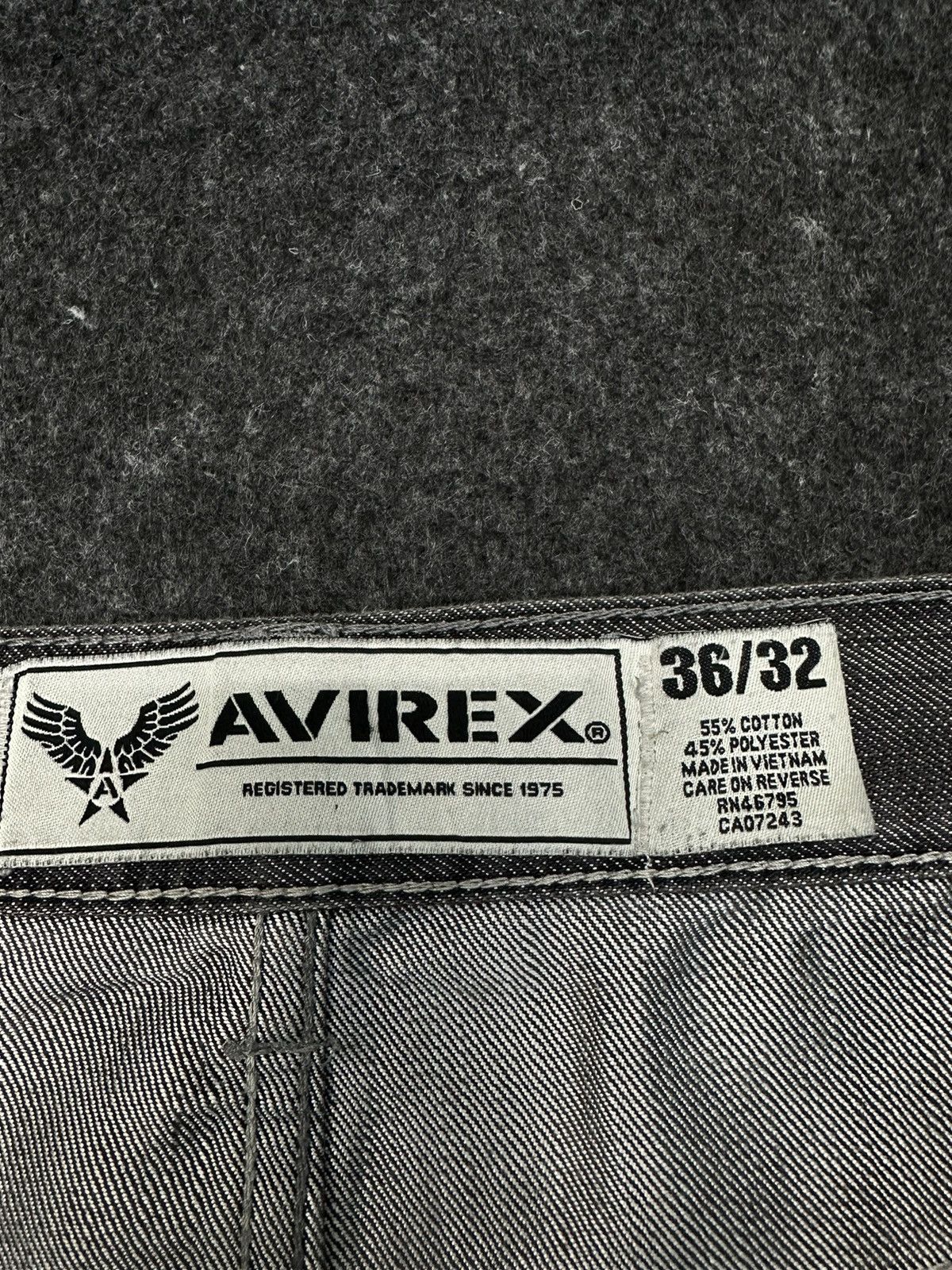 Avirex Avirex Baggy Washed Denim Size 36 F32 Size US 36 / EU 52 - 9 Thumbnail