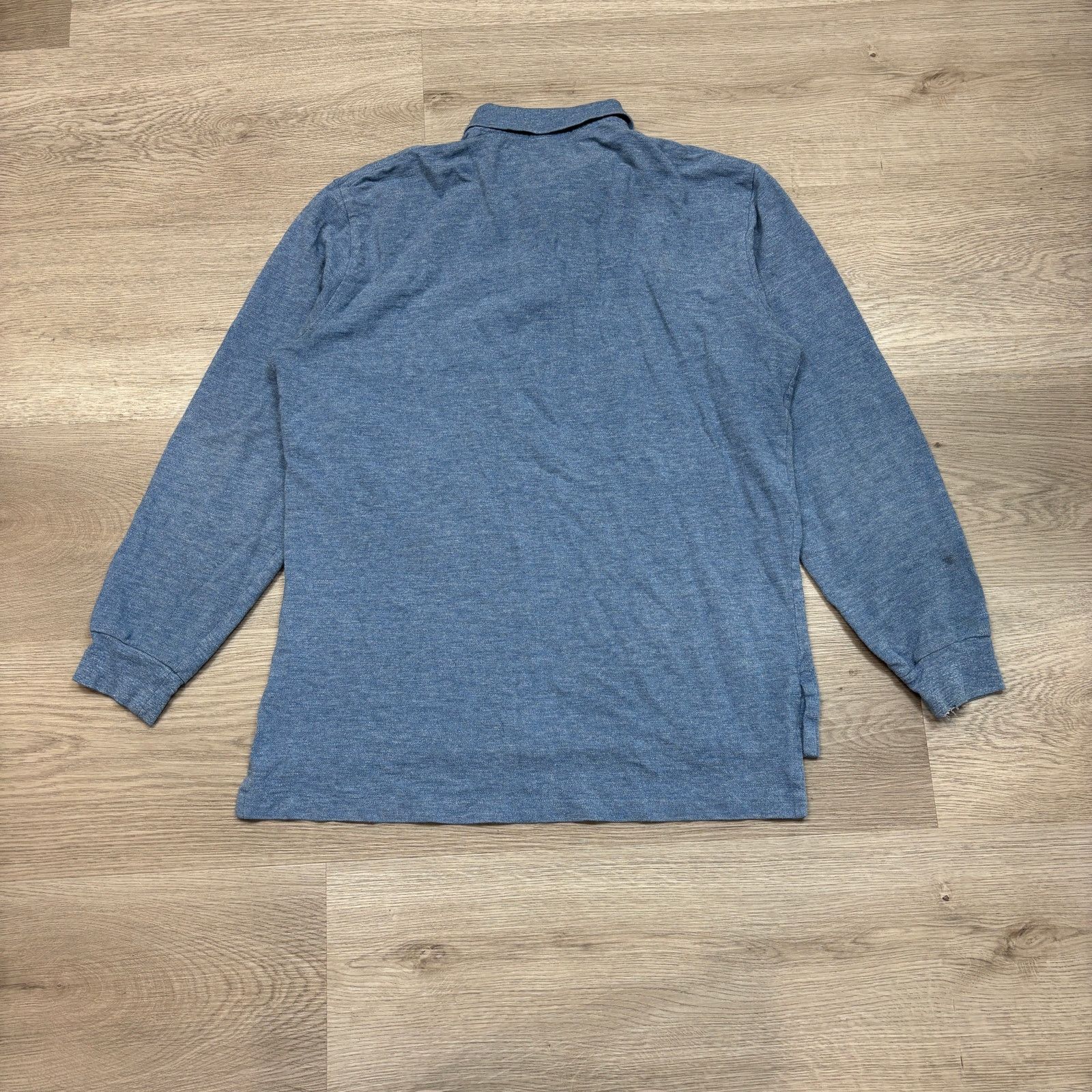 Polo Ralph Lauren Polo Ralph Lauren Rugby Long Sleeve Polo Shirt Men's Large Size US L / EU 52-54 / 3 - 3 Thumbnail