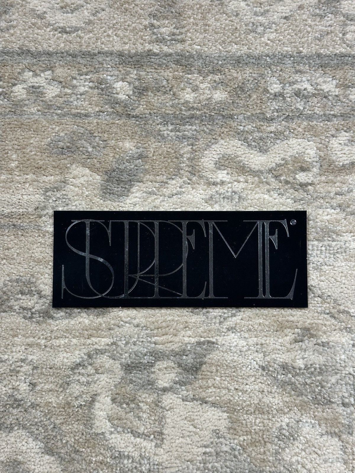Supreme Supreme Trademark Sticker Size ONE SIZE - 1 Thumbnail