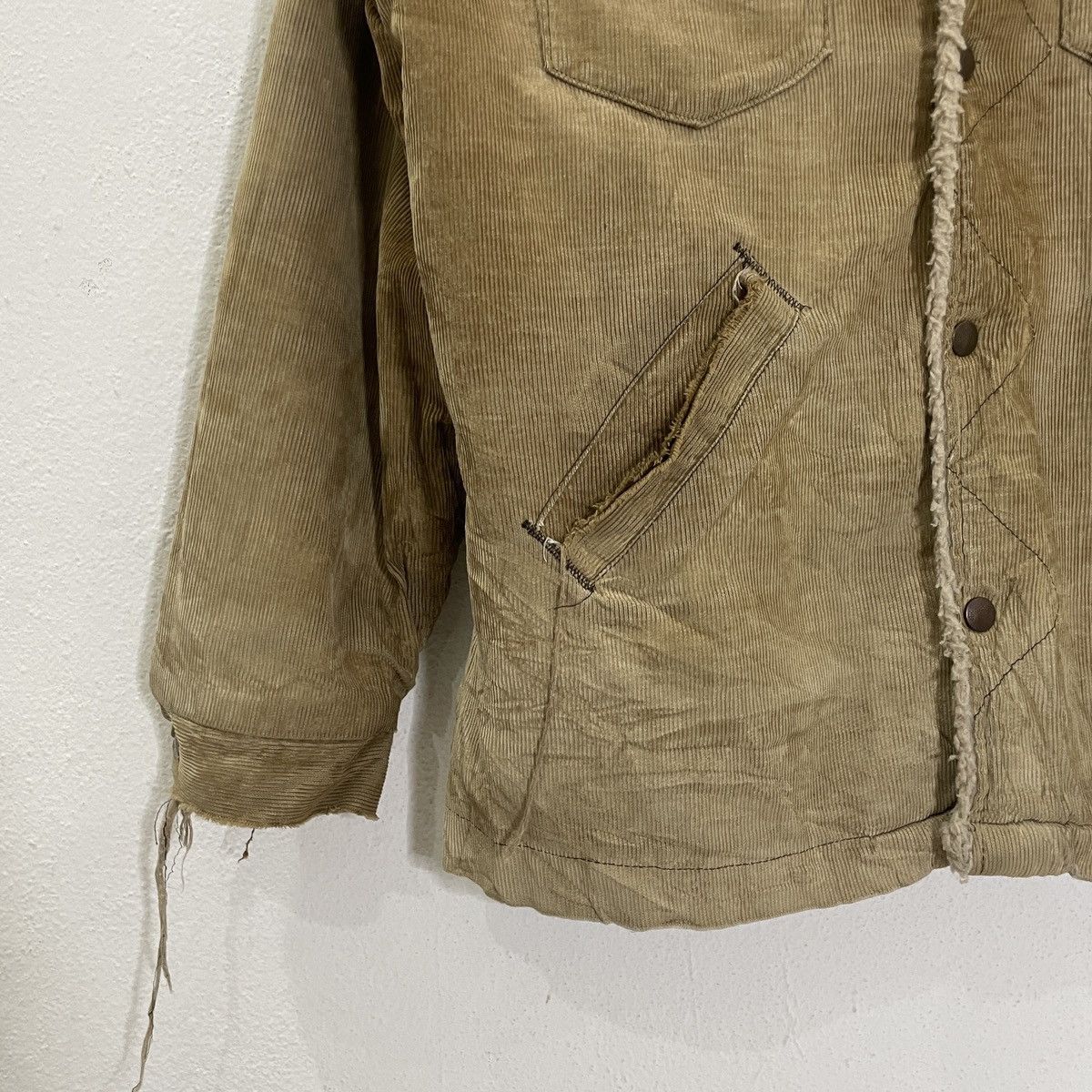 Wrangler Vintage 80s Wrangler Wrang Coat Jacket Size US L / EU 52-54 / 3 - 3 Thumbnail