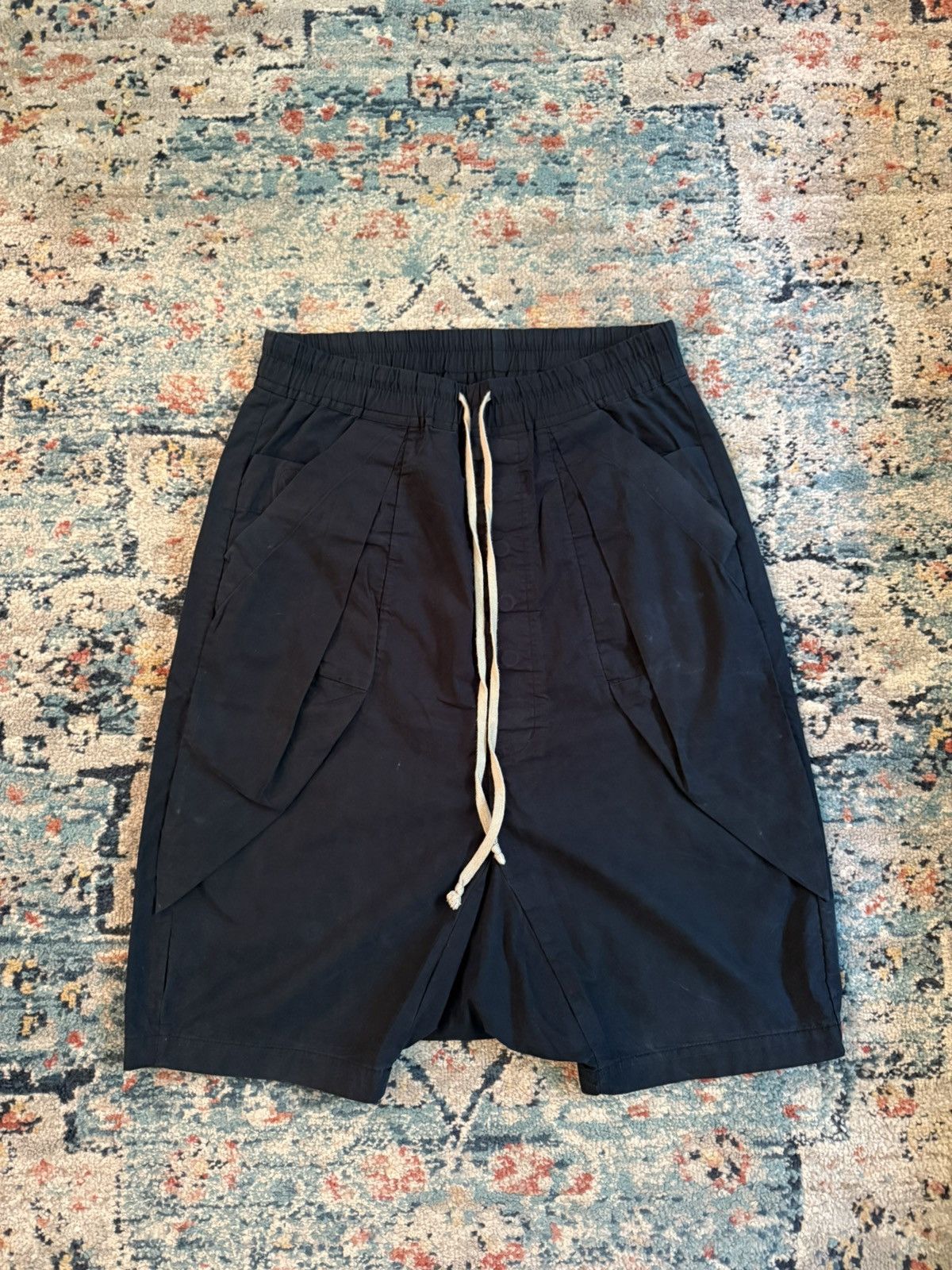 Rick Owens × Rick Owens Drkshdw SS14 Rick Owens Vicious Pod Shorts