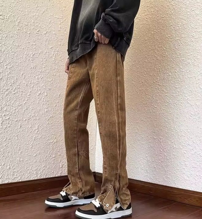 Japanese Brand Ankle Zipper Denim Pant Size US 34 / EU 50 - 2 Thumbnail