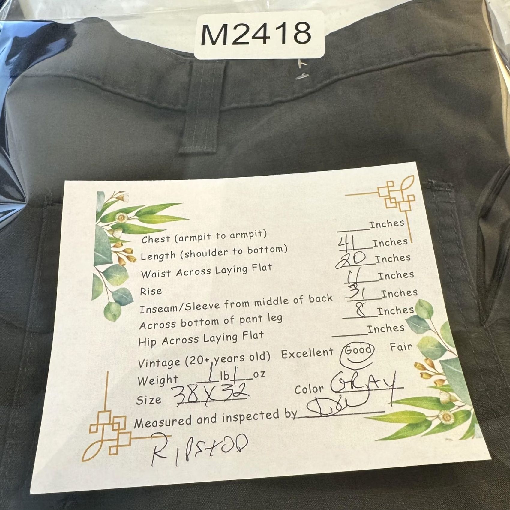 Carhartt Carhartt Pants Mens 38x32 Gray Relaxed Fit Ripstop Utility Workwear Stain Zip Size US 38 / EU 54 - 8 Thumbnail