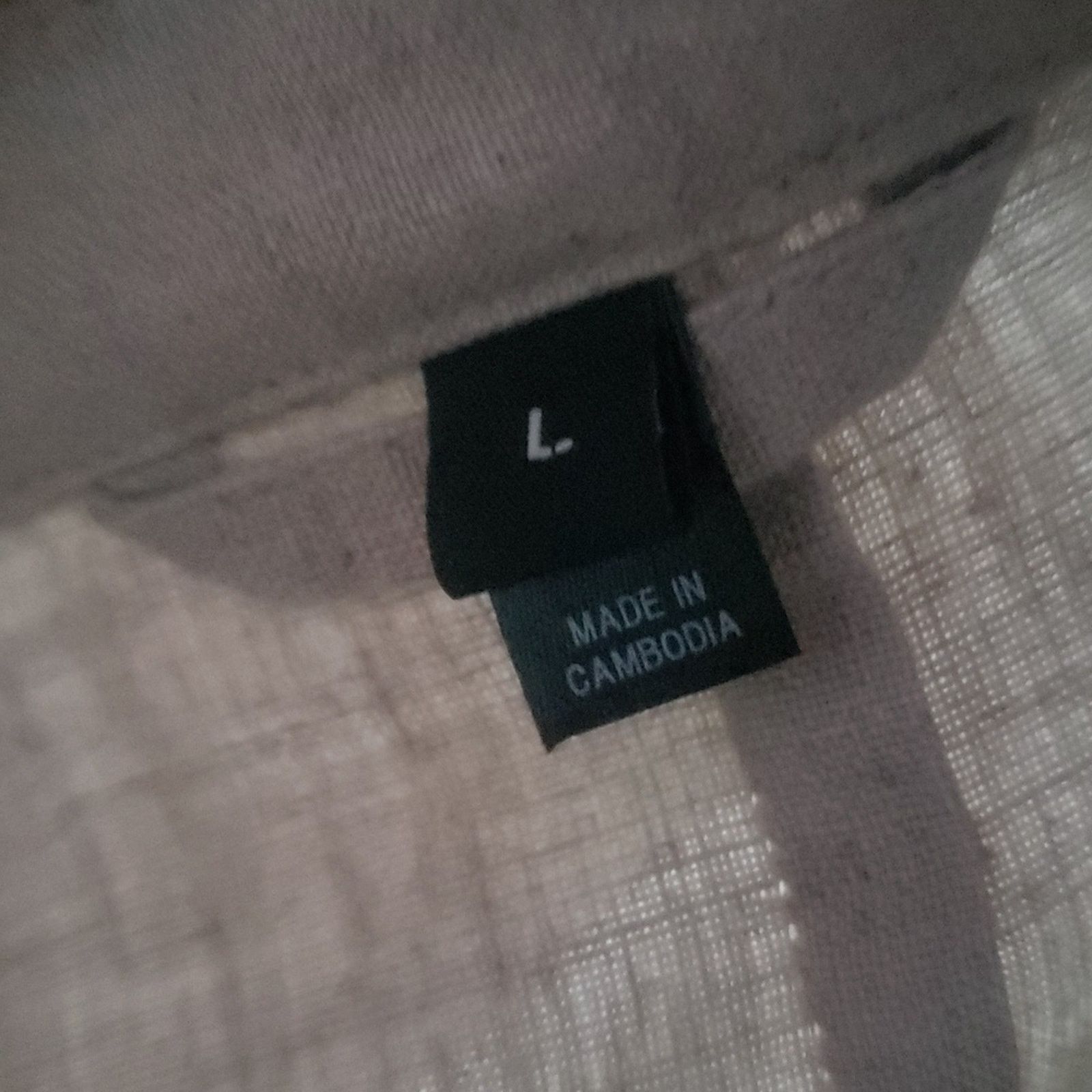 Muji MUJI JACKET, 100% LINEN, COLOR NATURAL,MEN L, RETAIL $119.90 Size US L / EU 52-54 / 3 - 6 Thumbnail