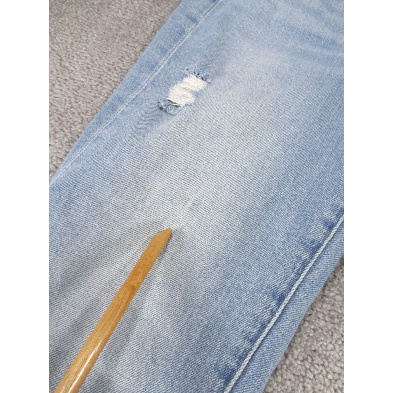 Madewell VINTAGE Madewell Jeans Women's 24 High Rise Light Wash Denim Tapered 90s Blues Women's Size 42" / US 20 - 3 Thumbnail