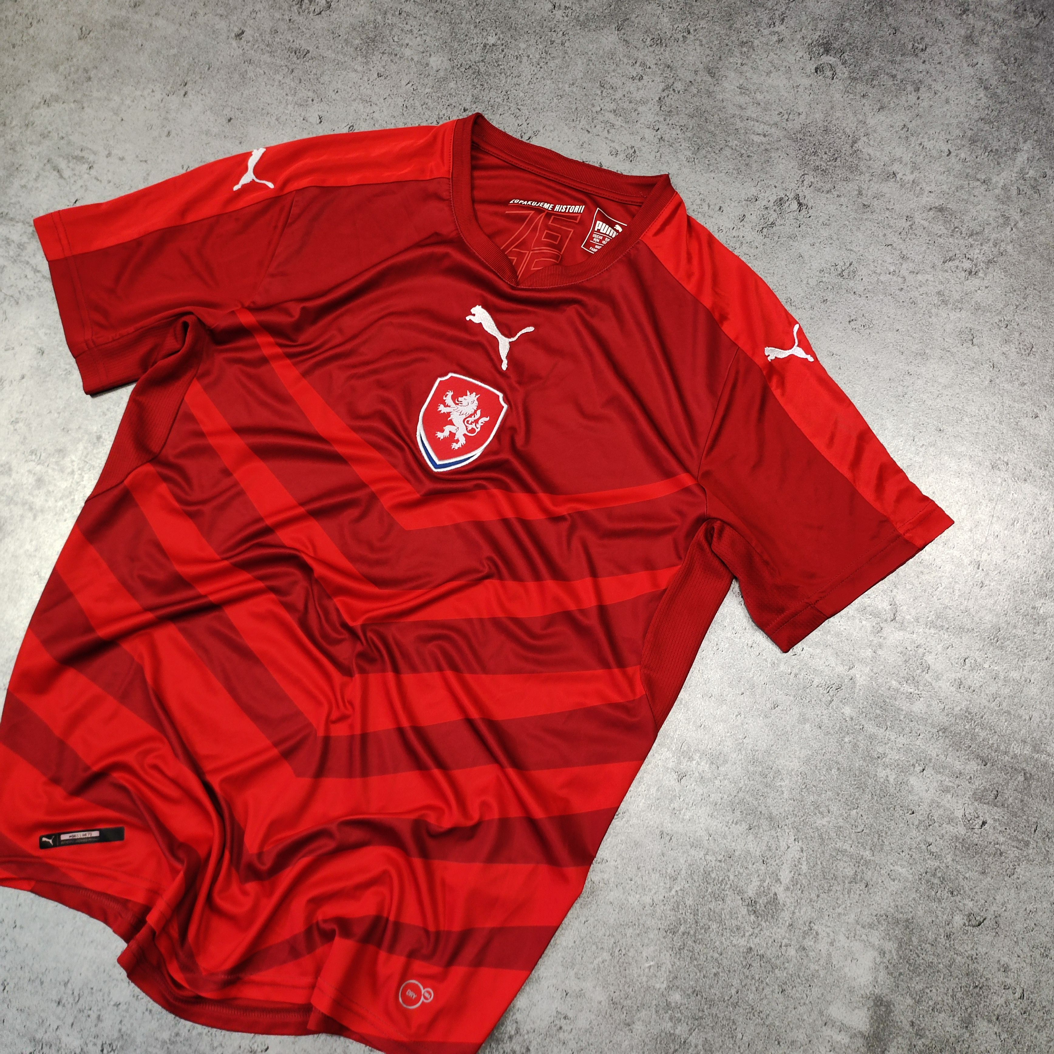 Puma RARE Puma x Football Czech Republic National Team Jersey Size US M / EU 48-50 / 2 - 2 Thumbnail