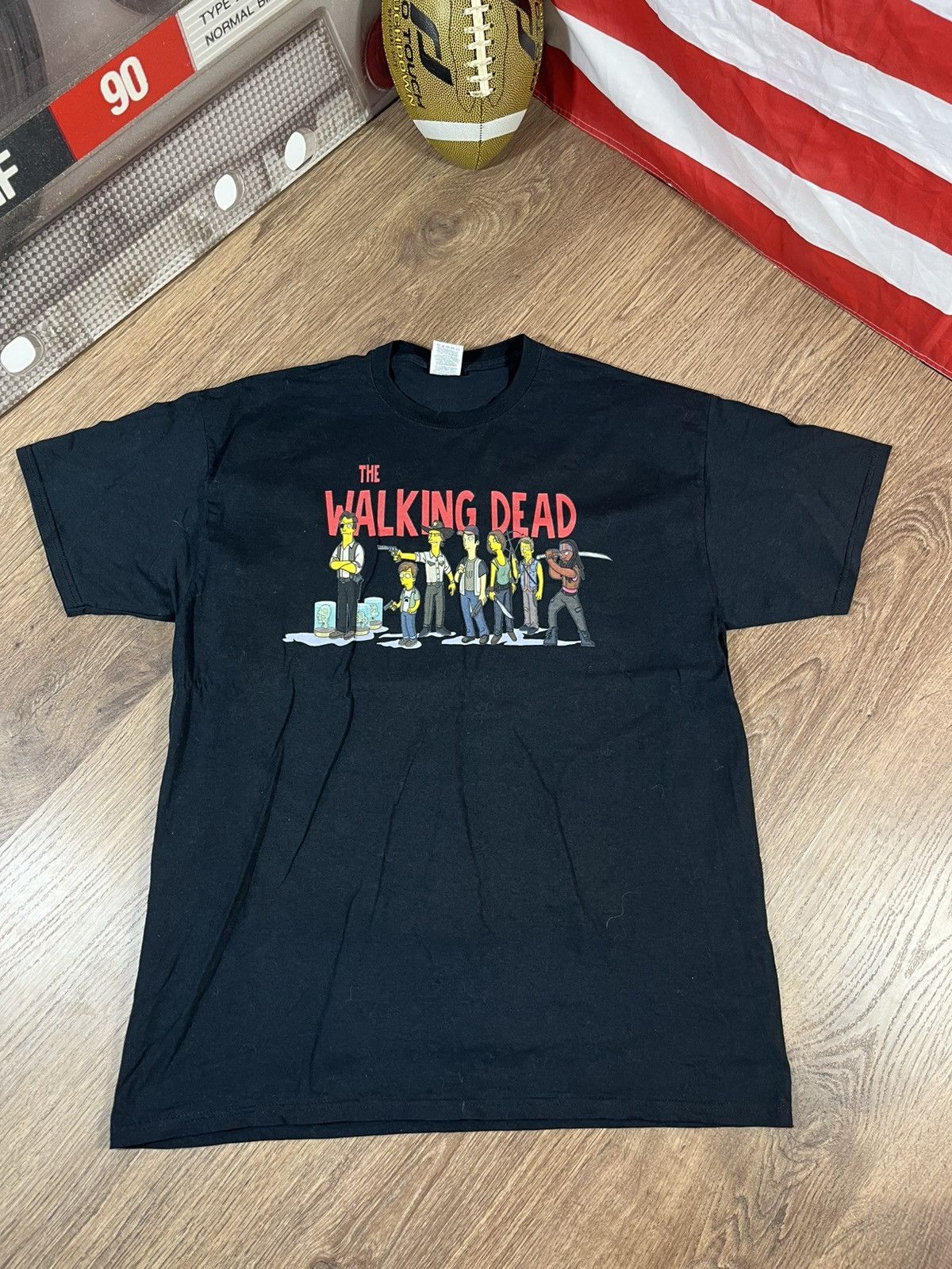 The Simpsons × Vintage The Walking Dead Simpsons T Shirt Size US XL / EU 56 / 4 - 1 Thumbnail