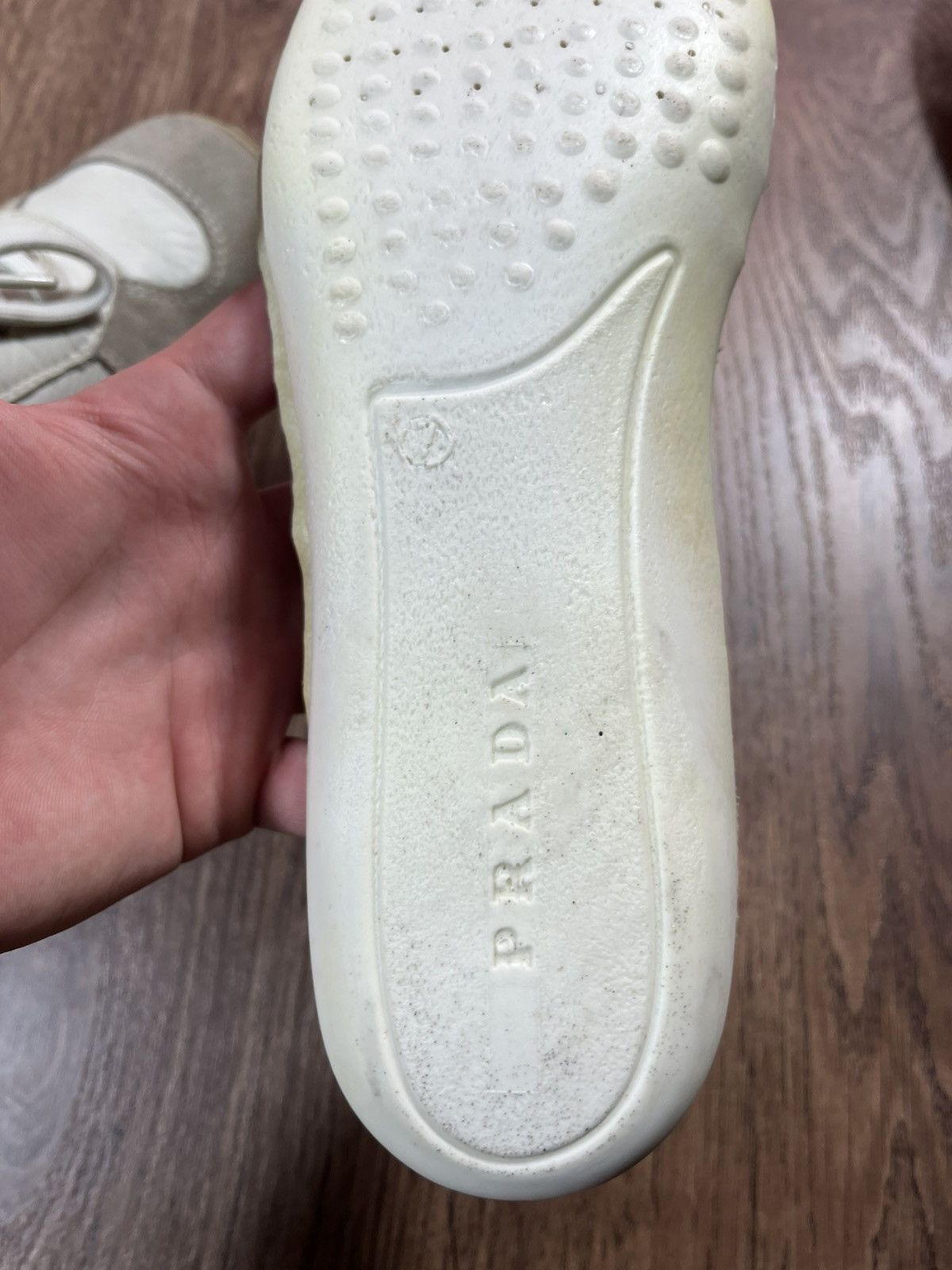 Prada Vintage Prada Sneakers Size US 7 / IT 37 - 23 Thumbnail
