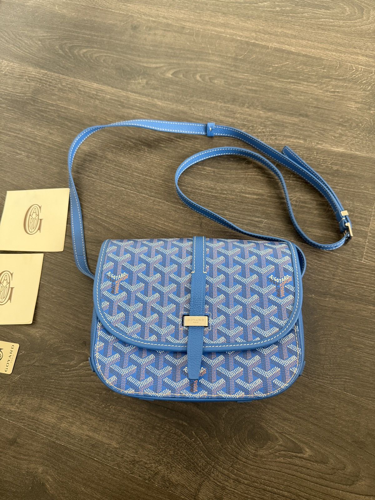Goyard Goyard belvedere pm blue messenger Size ONE SIZE - 1 Thumbnail