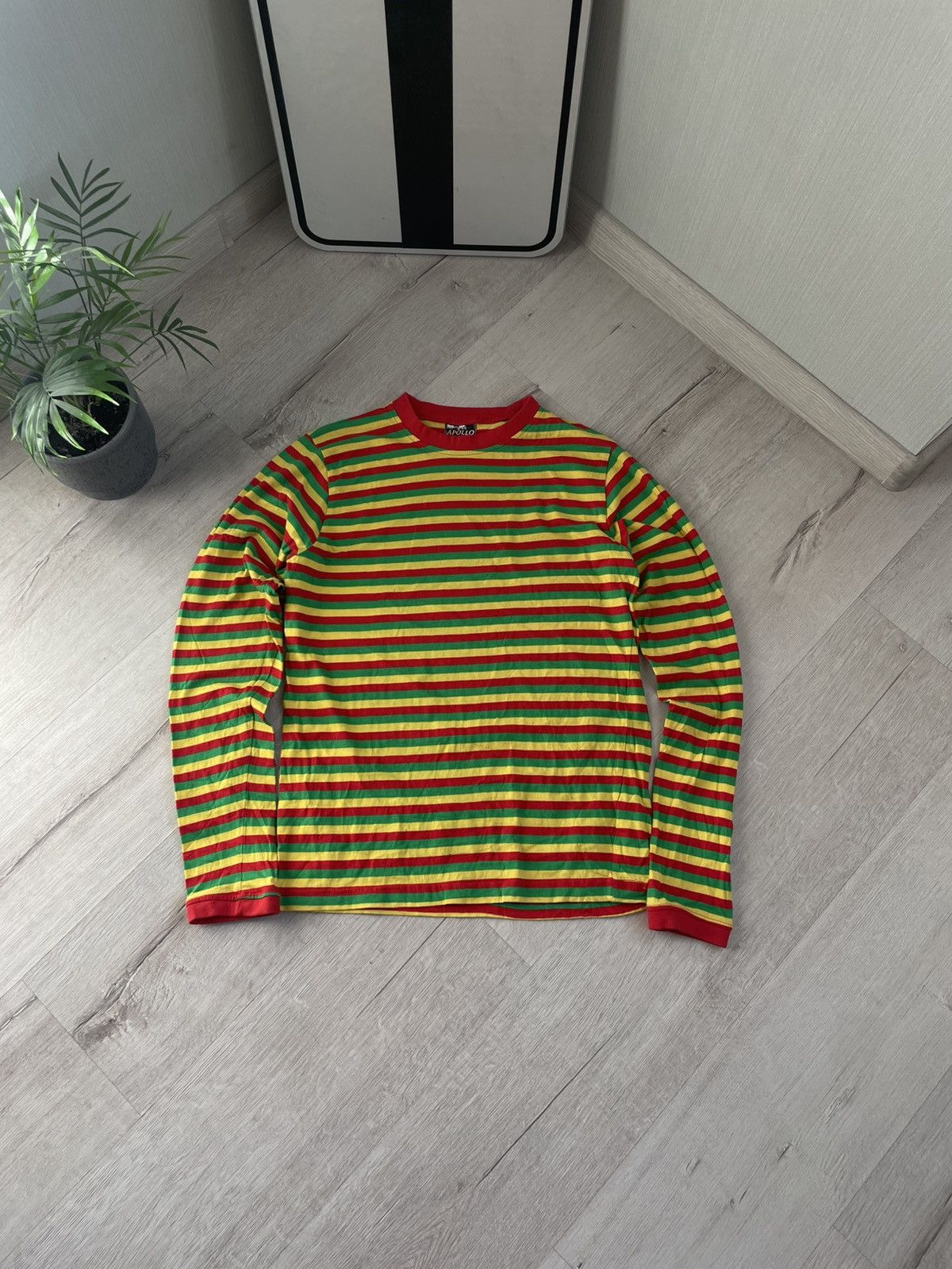 Hysteric Glamour × If Six Was Nine × Le Grande Bleu (L.G.B.) Crazy Y2k Stripped Longsleeve Jamaica Apollo Tee Size S / US 4 / IT 40 - 3 Thumbnail