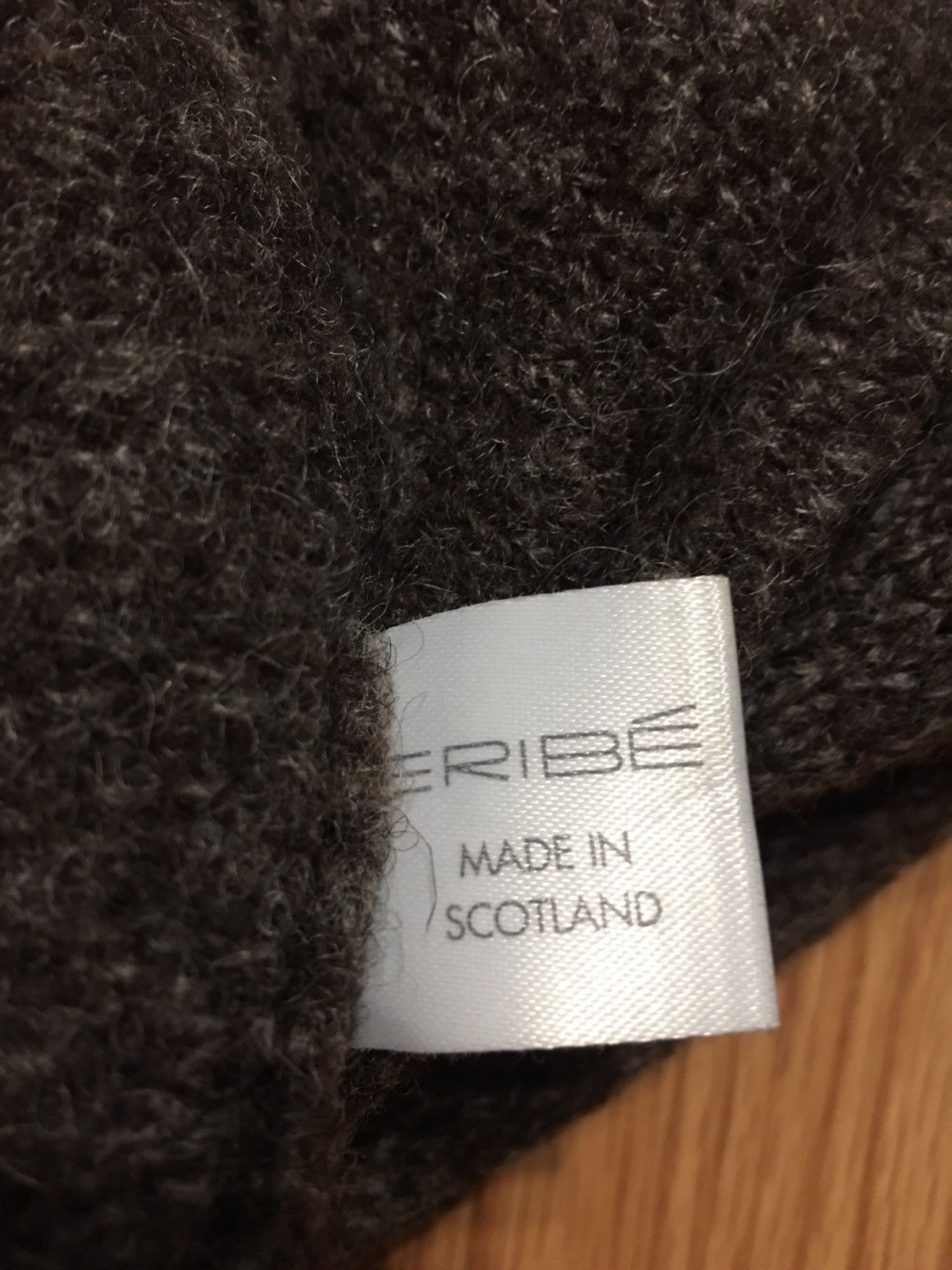 Designer ERIBE Shetland Wool Scotland Cardigan Sweater EU 42 Size M / US 6-8 / IT 42-44 - 8 Thumbnail