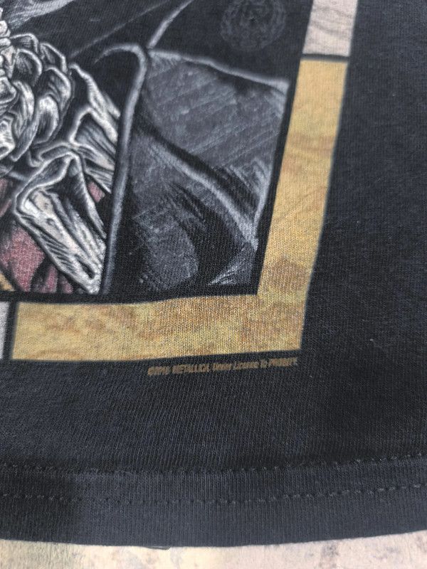 Band Tees × Gildan × Metallica Metallica Official Merch Tshirt Rare Insane Art Size US S / EU 44-46 / 1 - 5 Thumbnail