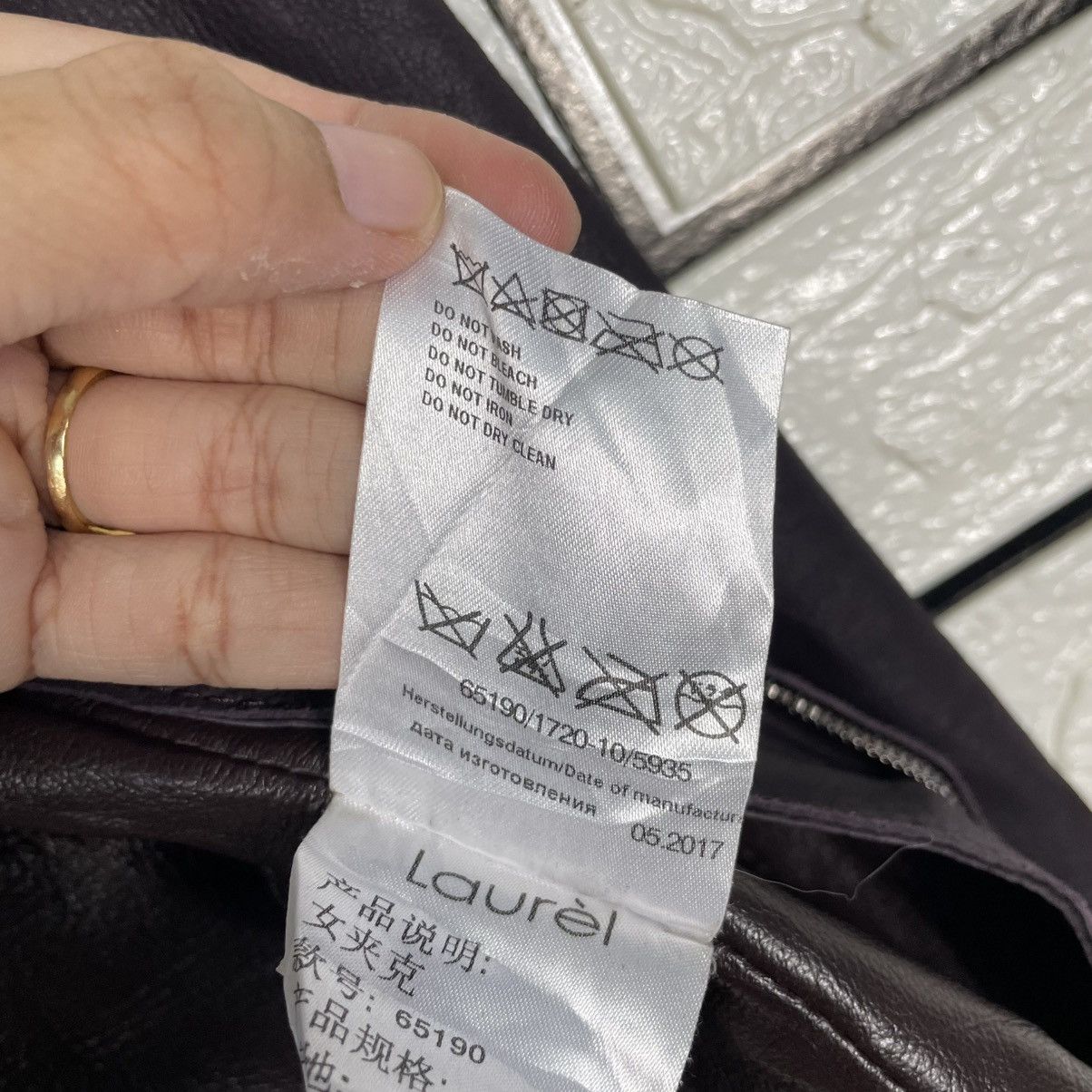 Laurel Laurel Crop Leather Jacket Size XS / US 0-2 / IT 36-38 - 19 Thumbnail