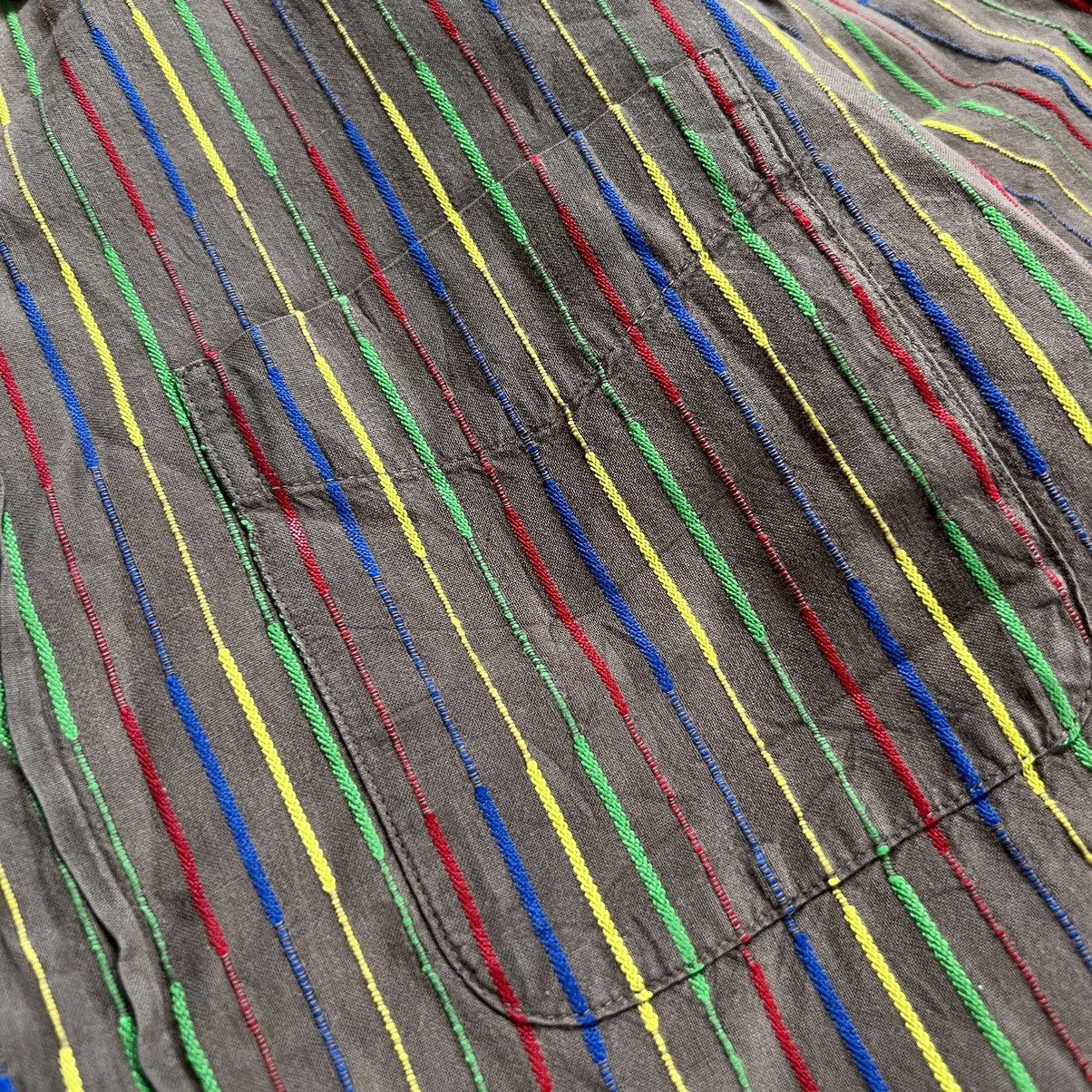 Sugar Cane Japanese Sugar Cane Embroidery Multicolor Stripe Shirt Size US M / EU 48-50 / 2 - 5 Thumbnail