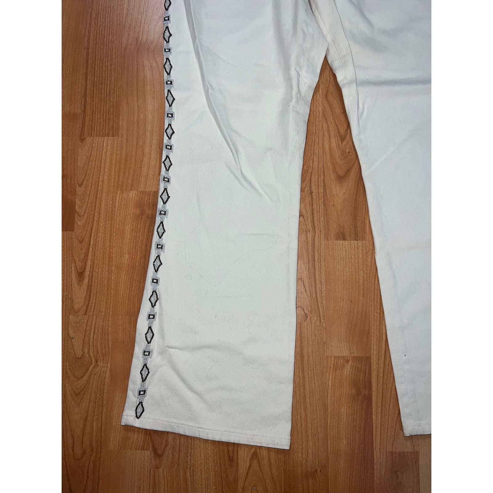 Lauren Ralph Lauren Lauren Ralph Lauren Southwestern Jeans Bottoms Flared 12 Size 34" / US 12 / IT 48 - 2 Thumbnail