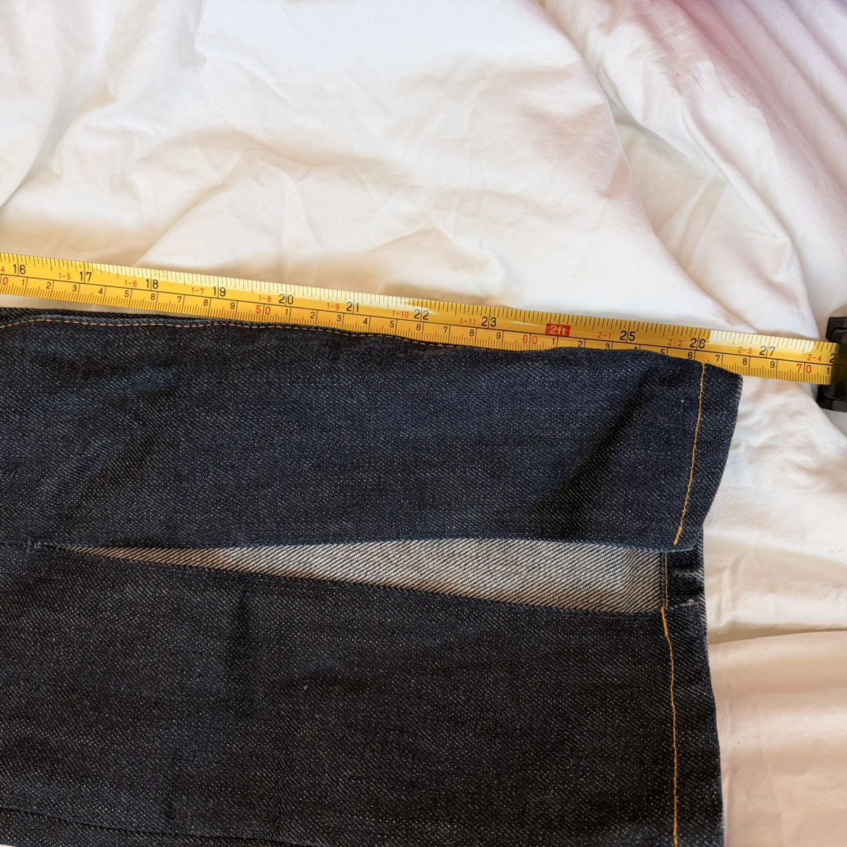 JOHN LAWRENCE SULLIVAN John lawrence sullivan selvedge denim slitted pants Size 26" / US 2 / IT 38 - 7 Thumbnail