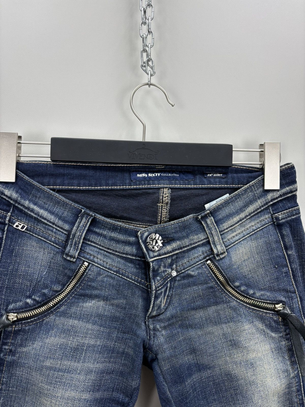 Miss Sixty Womens jeans Y2k Miss Sixty Size 27 Color Blue Size 24" / US 00 / IT 34 - 4 Thumbnail
