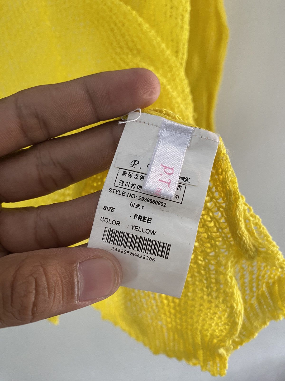 20471120 × Hysteric Glamour × Japanese Brand Japanese seditionaries style distressed fishnet knit Size US L / EU 52-54 / 3 - 6 Thumbnail