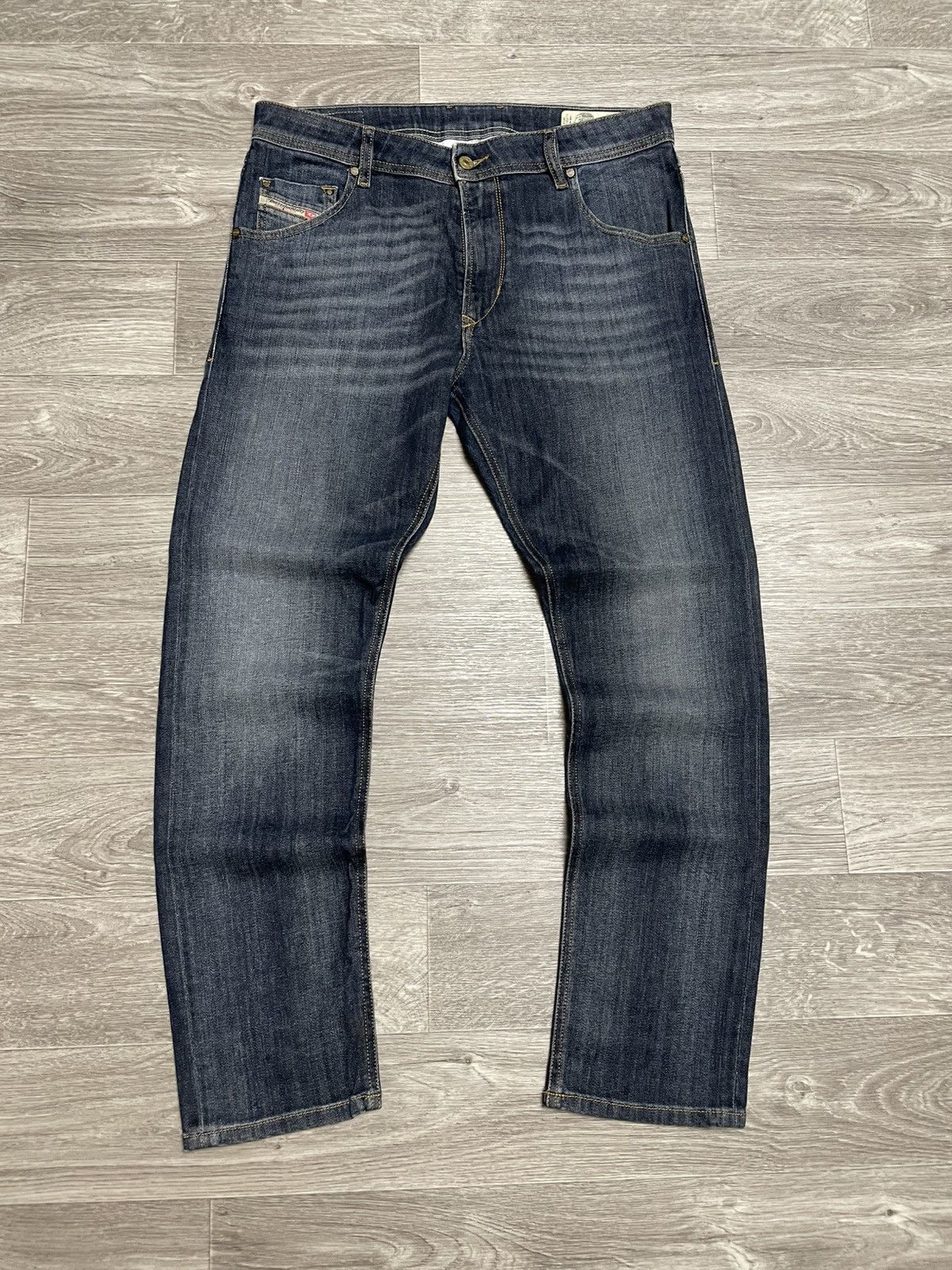 Diesel Vintage Diesel Krayver Regular Fit Blue Wash Denim Jeans 32 Size US 32 / EU 48 - 1 Thumbnail