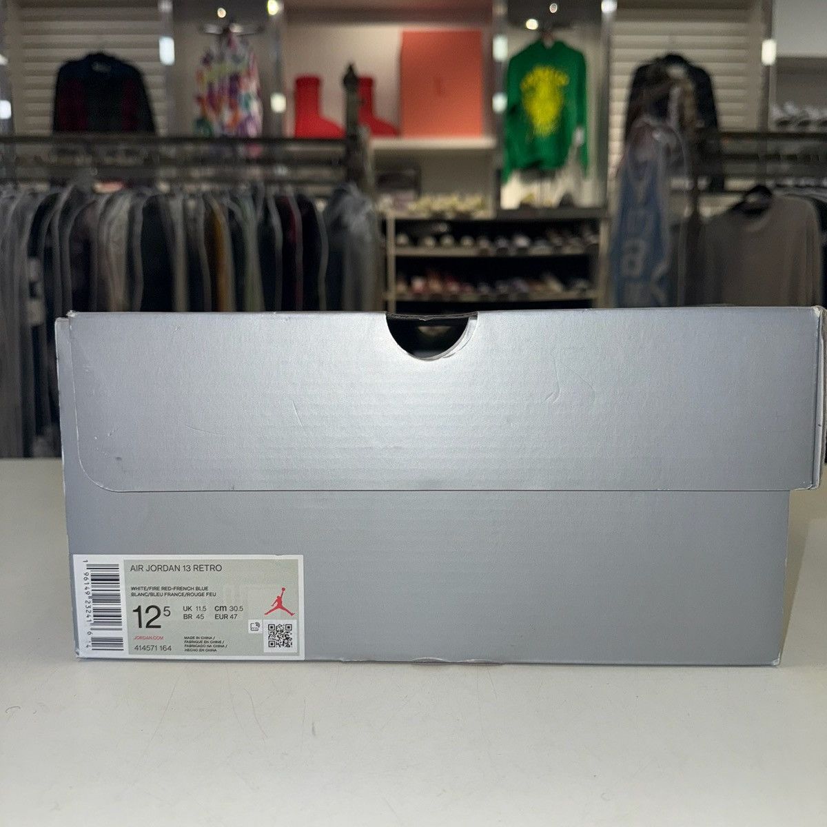 Jordan Brand Size 12.5 -Nike Air Jordan 13 Retro French Blue (414571-164) Size US 12.5 / EU 45-46 - 7 Thumbnail