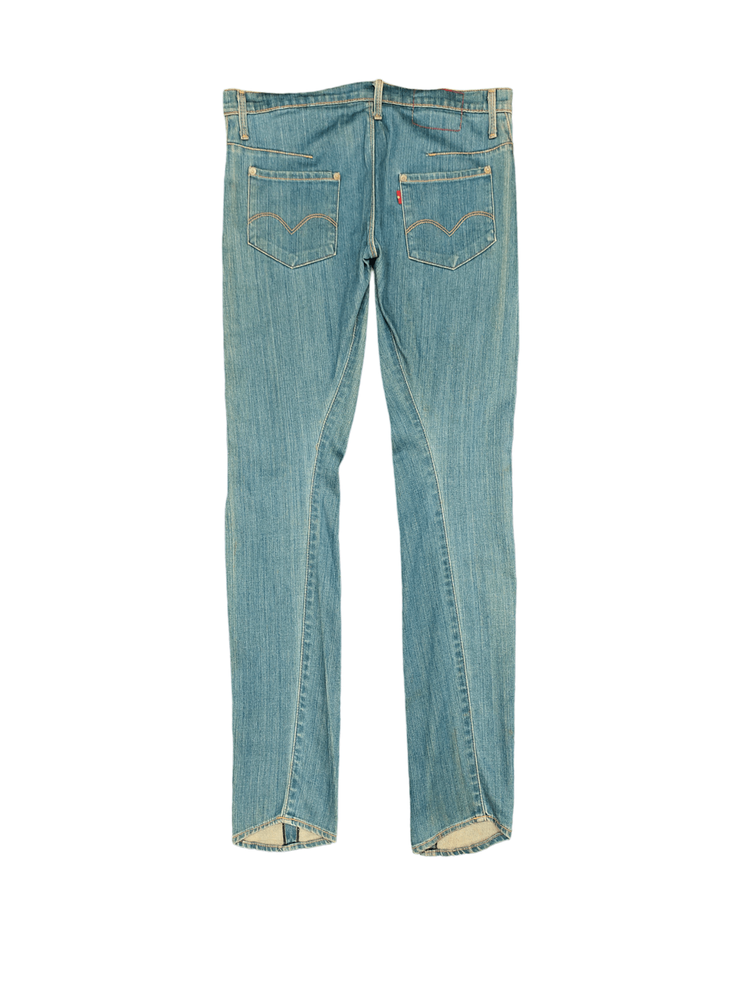 Vintage Levis Engineered Skinny Denim Pants Y2k Streetwear