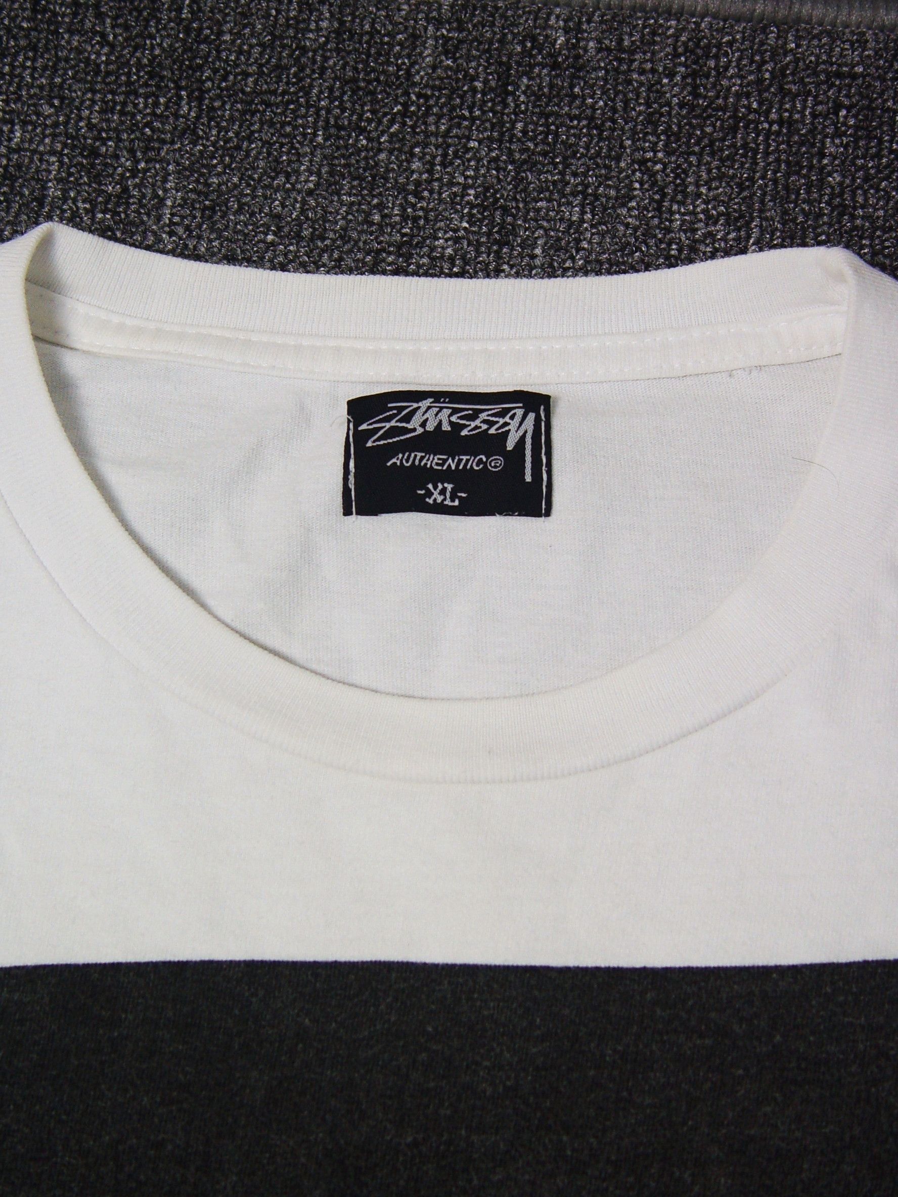 Stussy [DELETED] Stussy Script Big Print 00s White T-shirt Size US XL / EU 56 / 4 - 3 Thumbnail