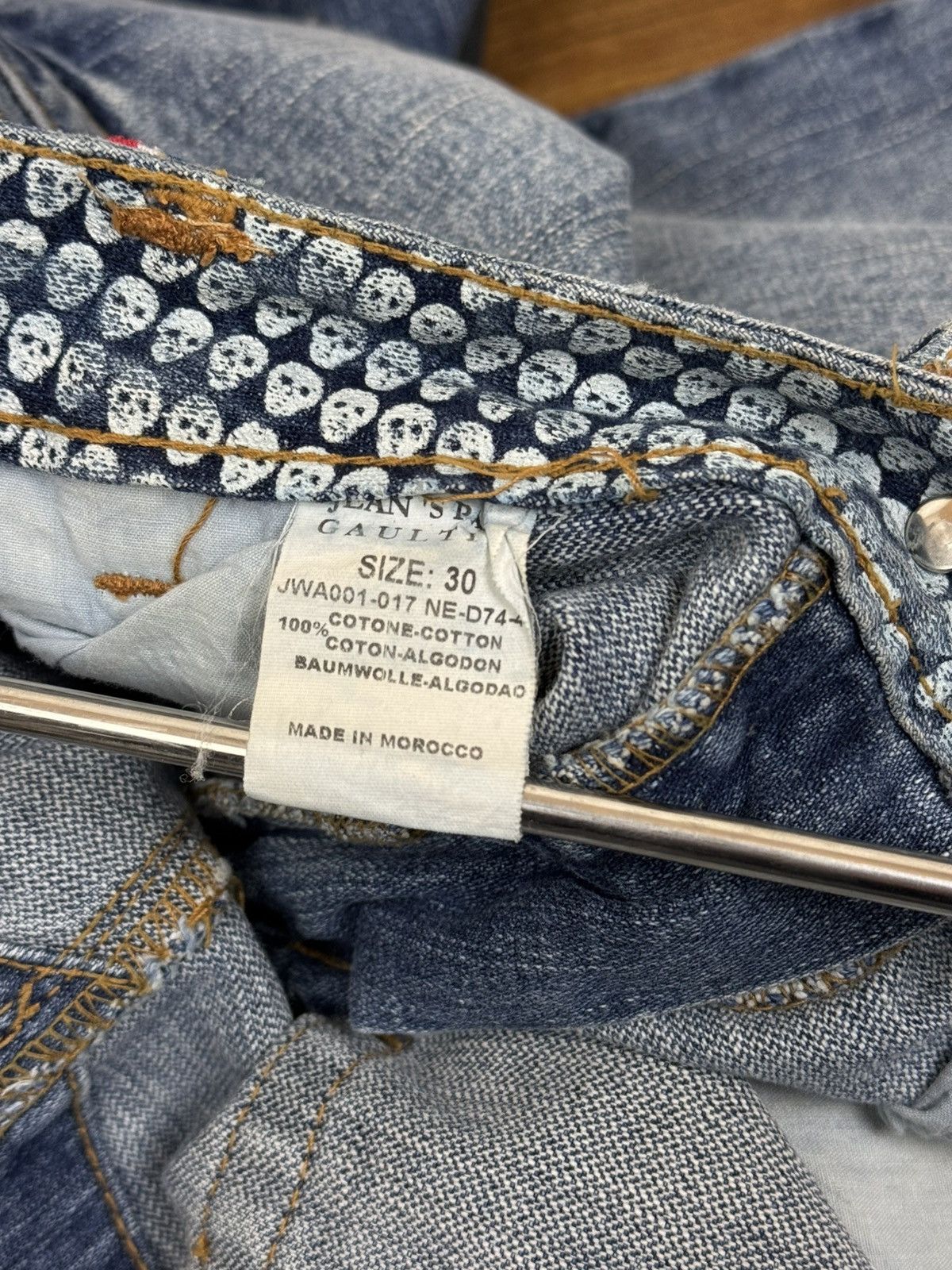 Jean Paul Gaultier NWT Vintage Jean Paul Gaultier Sheriff Star Jeans 30/34 Size US 30 / EU 46 - 10 Thumbnail