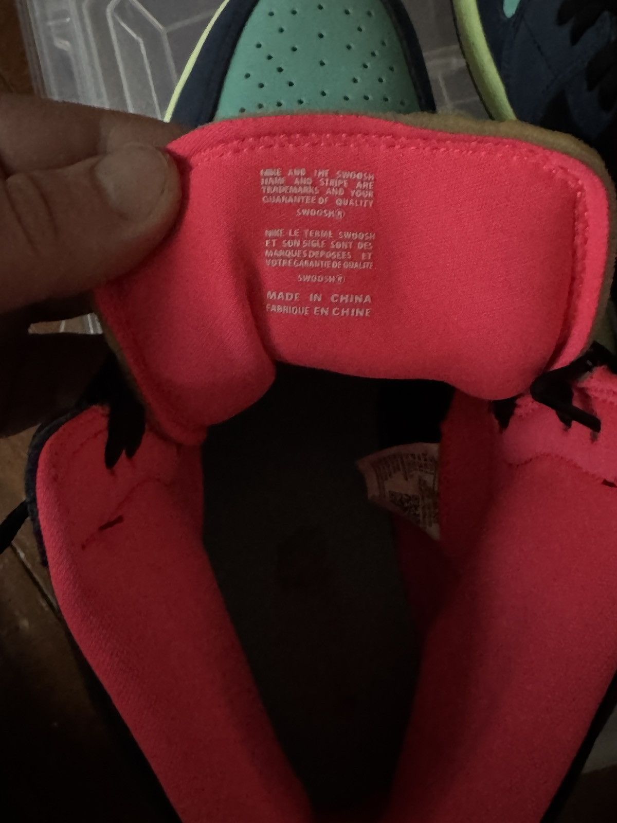 Jordan Brand Jordan 1 Retro High Tokyo Bio Hack Size US 11.5 / EU 44-45 - 3 Thumbnail