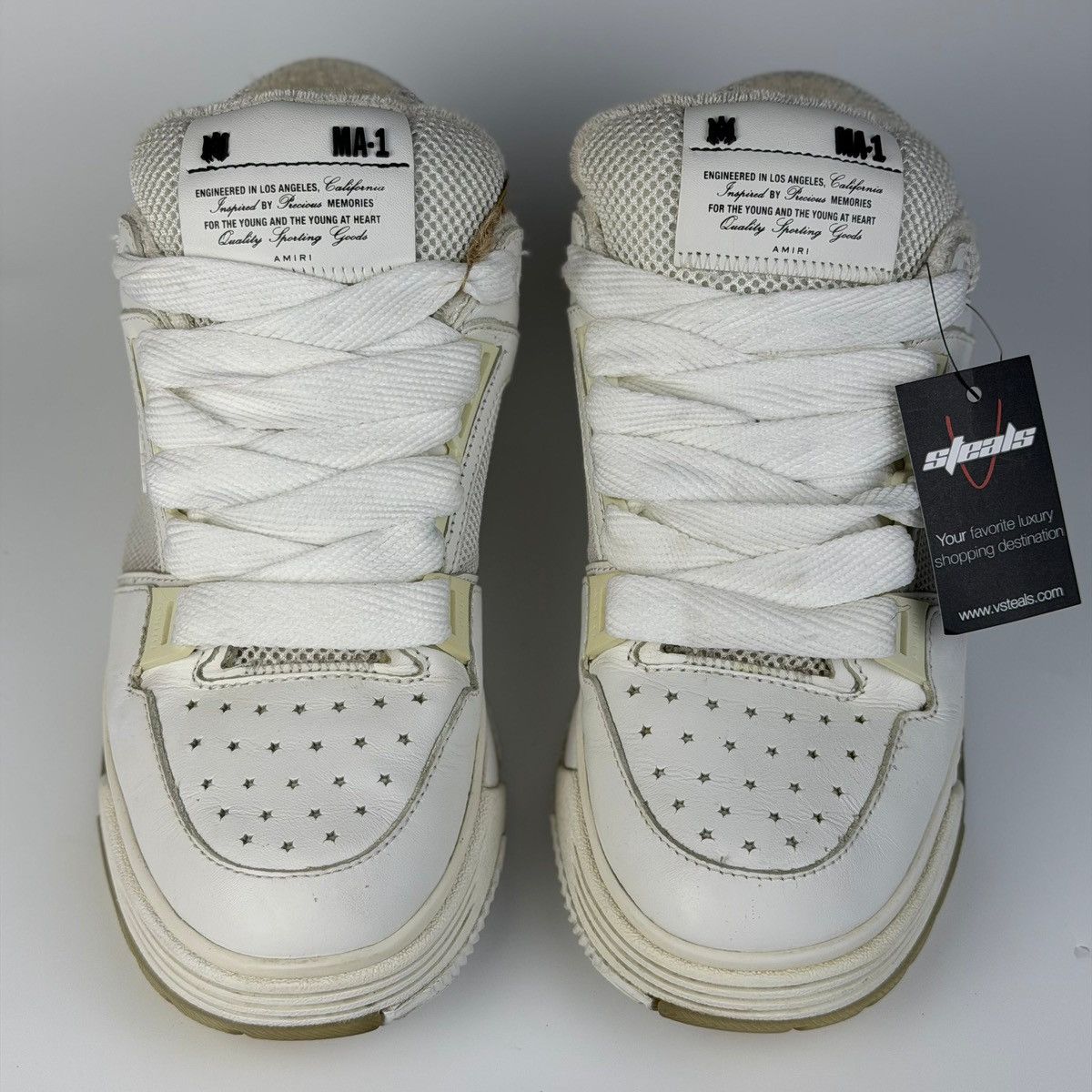Amiri Amiri MA-1 Pure White Size US 8 / EU 41 - 7 Thumbnail