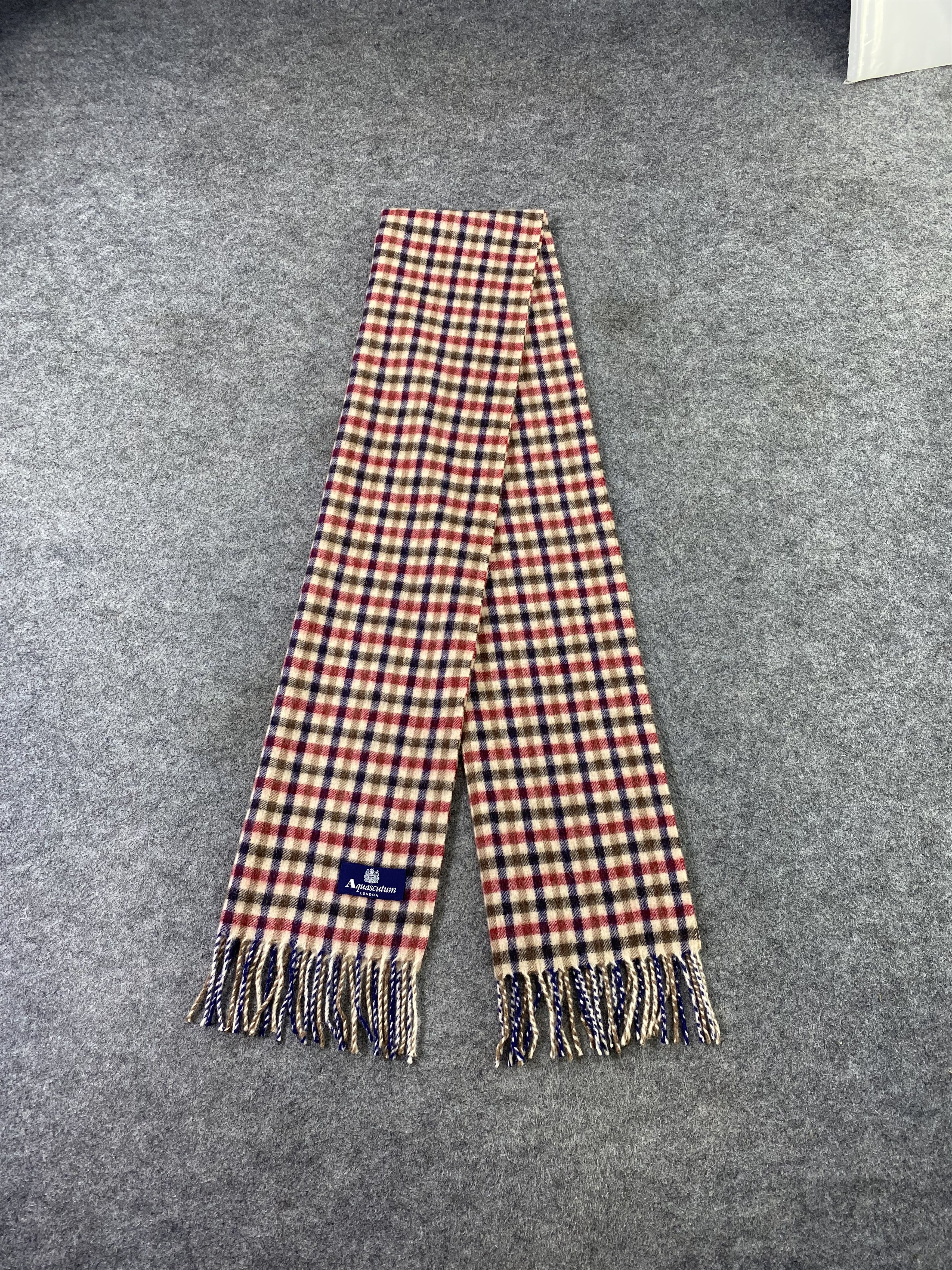 Aquascutum Aquasqutum Muffler / Scarf / Neckwear -T1494 Size ONE SIZE - 4 Thumbnail
