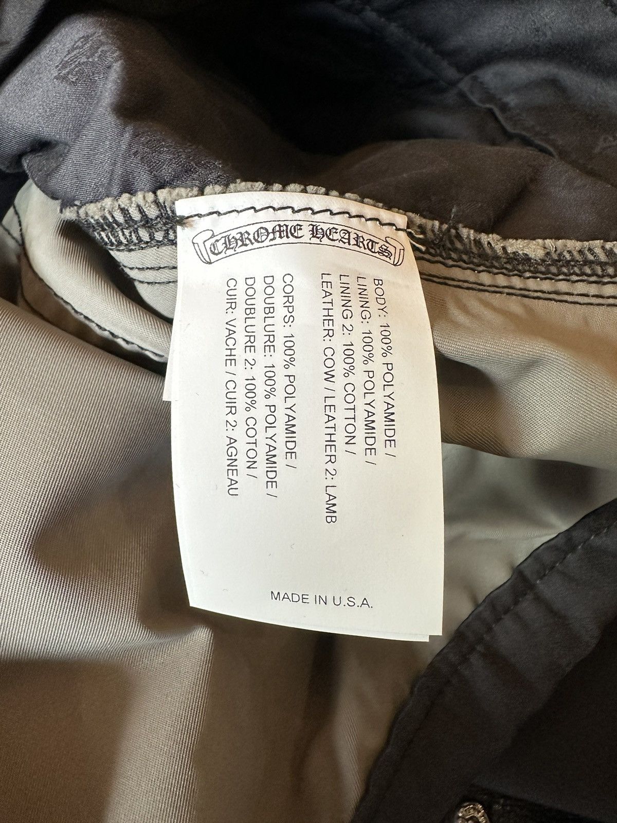 Chrome Hearts DOUBLE KNEE CHROME HEARTS PANTS Size US 38 / EU 54 - 8 Thumbnail