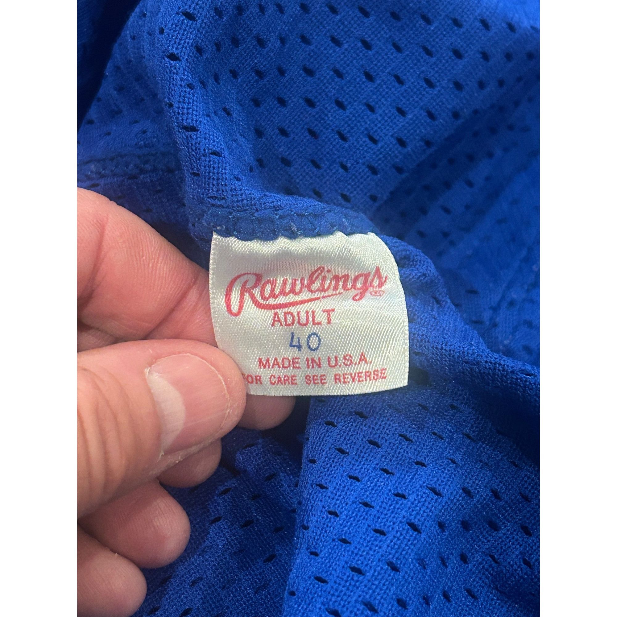 Other Vintage 1983 New York Mets Rawlings MLB Alternate Jersey Men Size US M / EU 48-50 / 2 - 7 Thumbnail