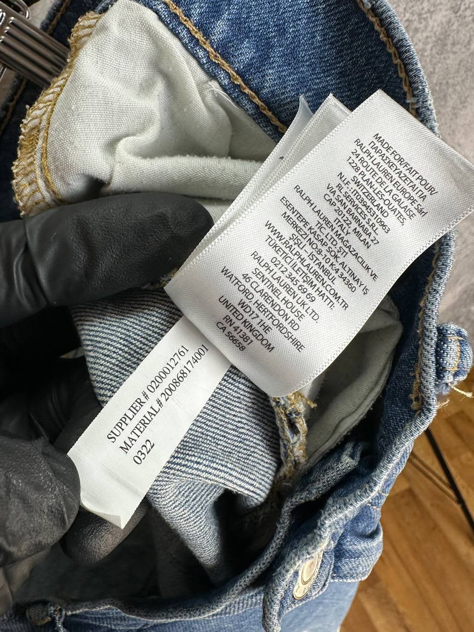 Lauren Ralph Lauren Lauren Ralph Lauren Patchwork Bandana Denim Jeans Pants Size 28" / US 6 / IT 42 - 16 Thumbnail