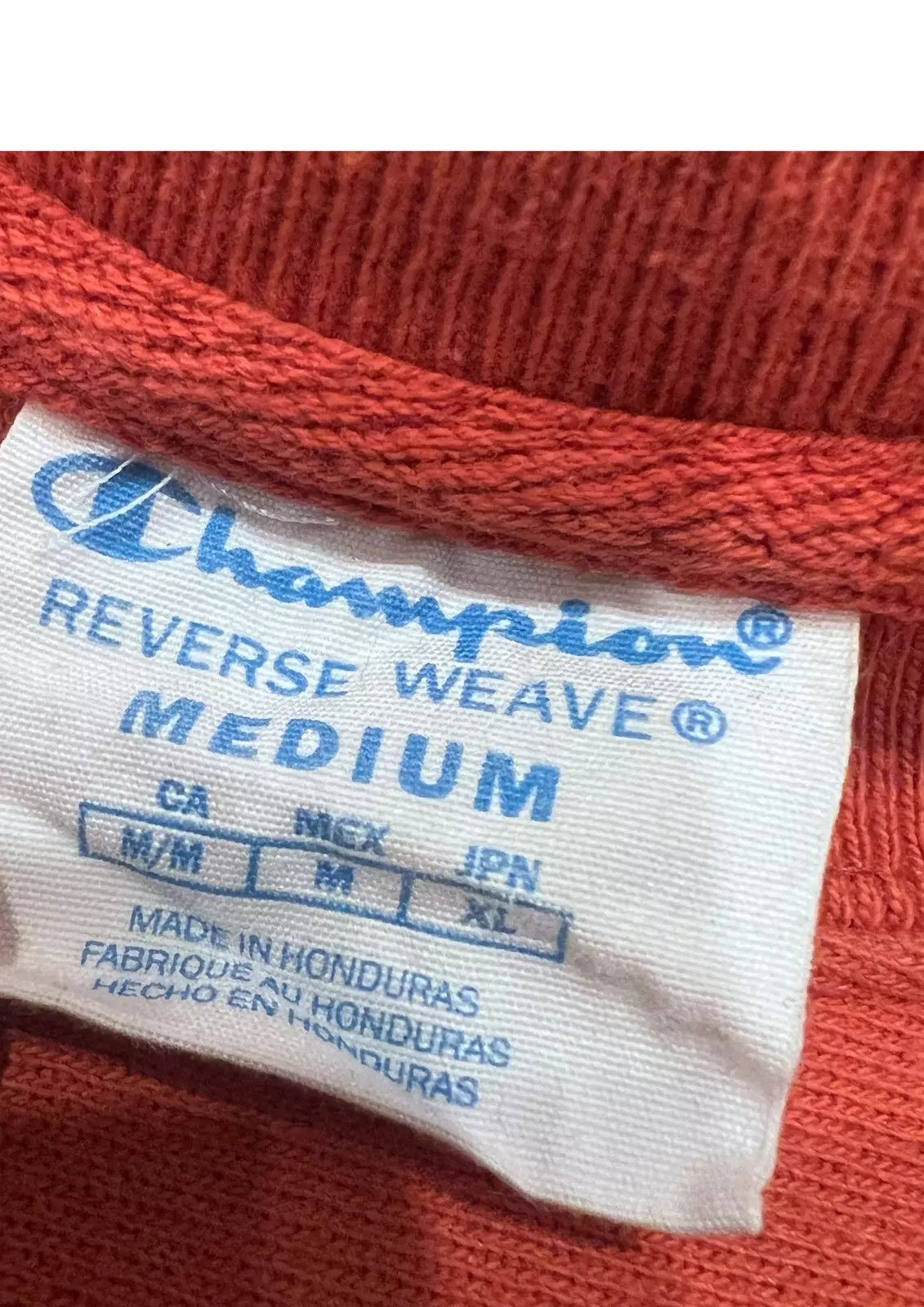 Champion × Vintage Champion orange y2k reverse weave size m Size US M / EU 48-50 / 2 - 4 Thumbnail