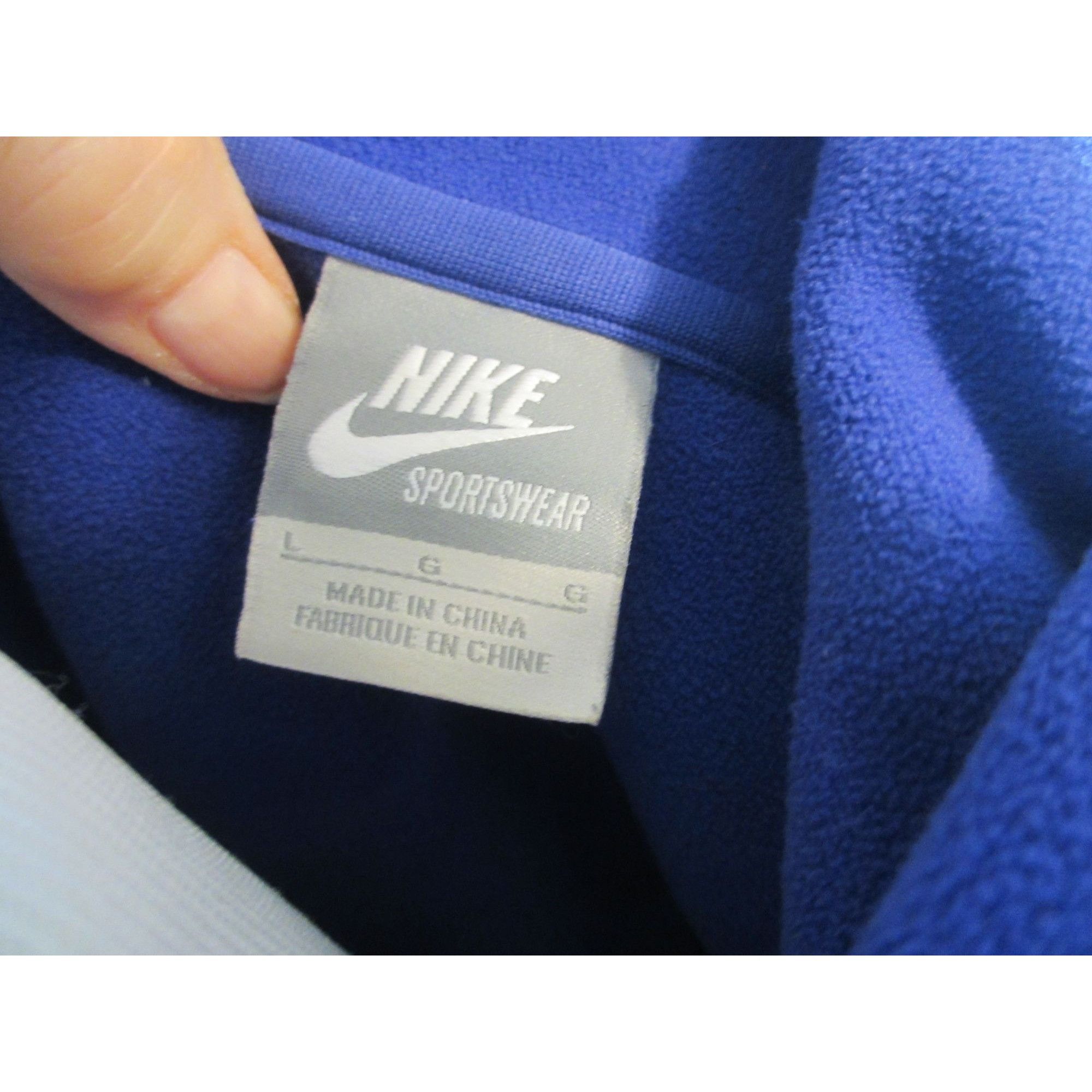 Nike Nike Sportswear Lg purple & Gray Full-Zip Hoodie With Neon A Size L / US 10 / IT 46 - 8 Thumbnail