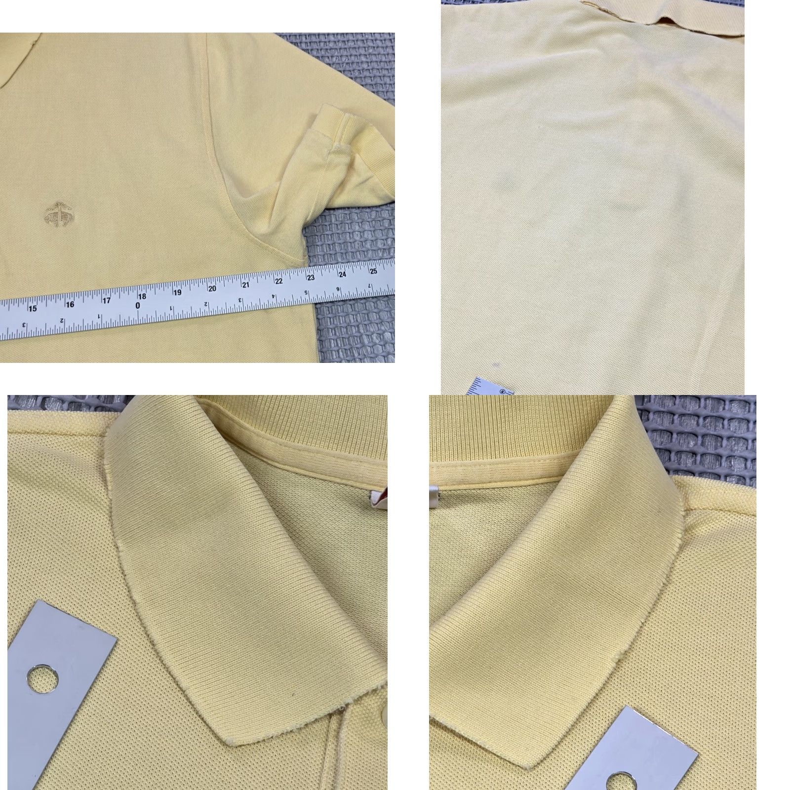 Brooks Brothers Brooks Brothers Polo Short Sleeve Mens L Performance Golden Fleece Polo Shirt Yellow Logo Embroidered Original Fit Size US L / EU 52-54 / 3 - 8 Thumbnail