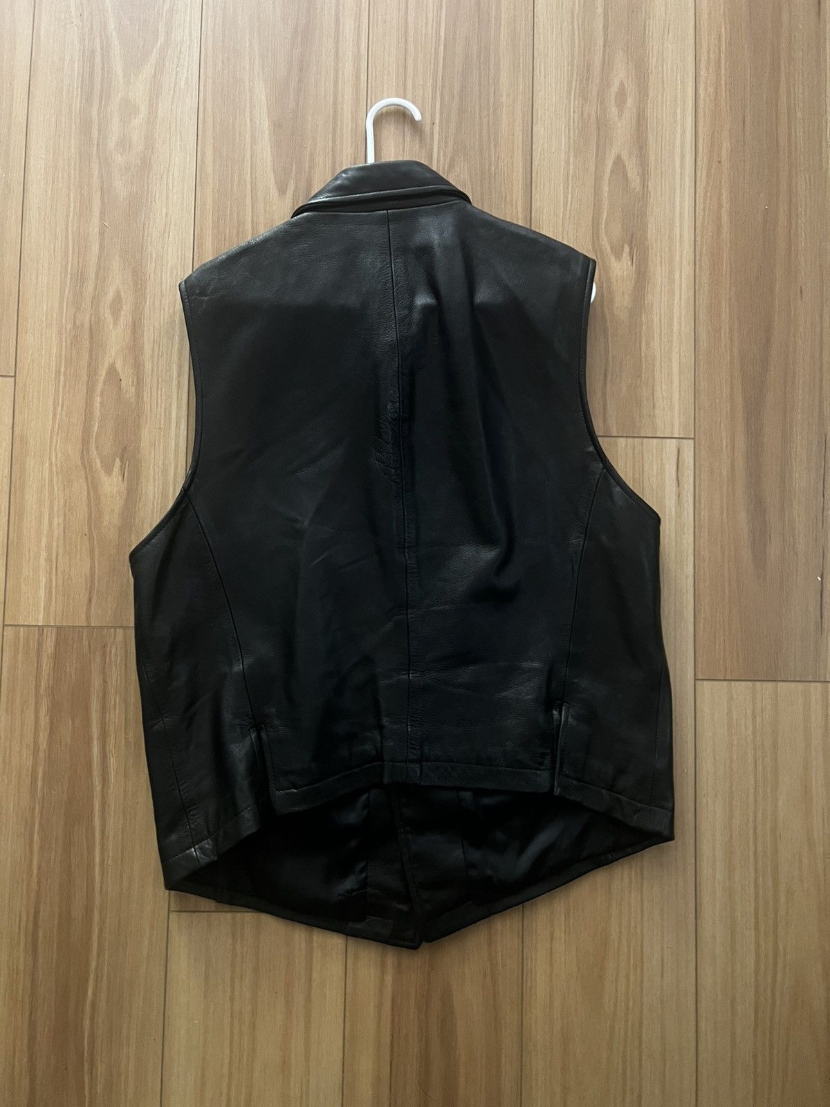 Donna Karan Donna karan leather vest Size US XL / EU 56 / 4 - 2 Thumbnail