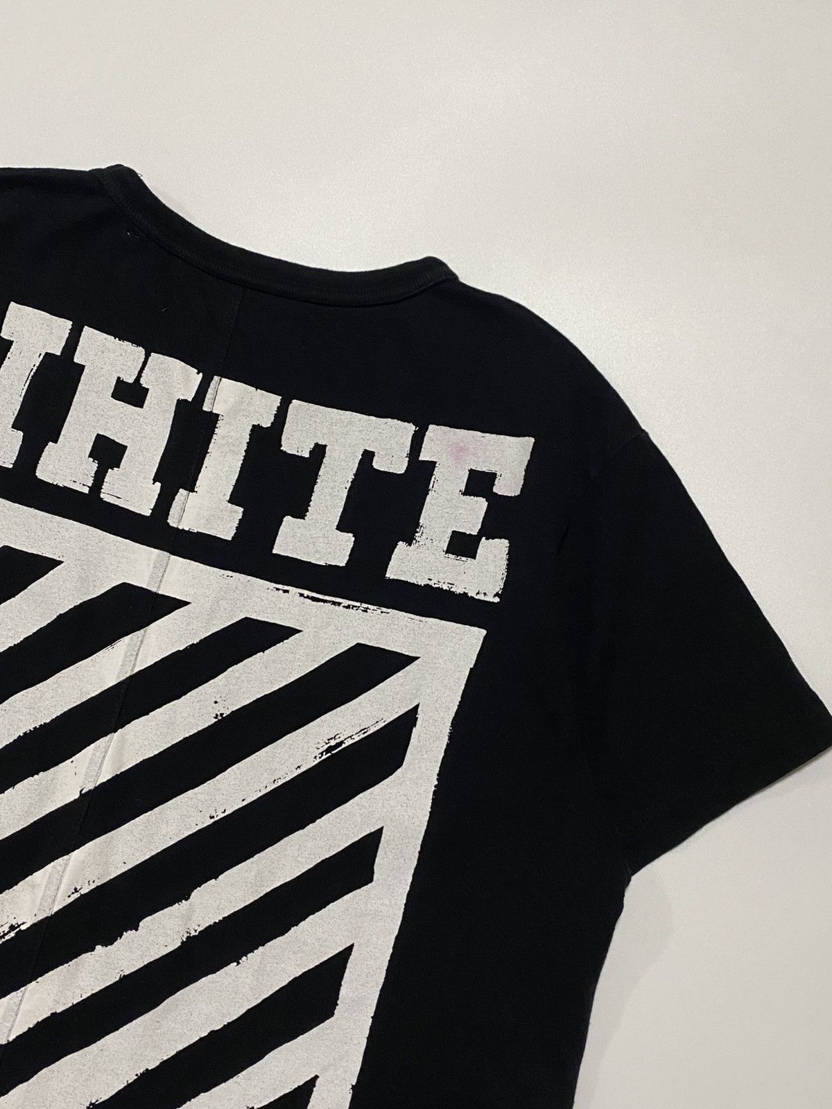 Off-White Off White - OG Diagonal Brushed T-Shirt Size US M / EU 48-50 / 2 - 4 Thumbnail