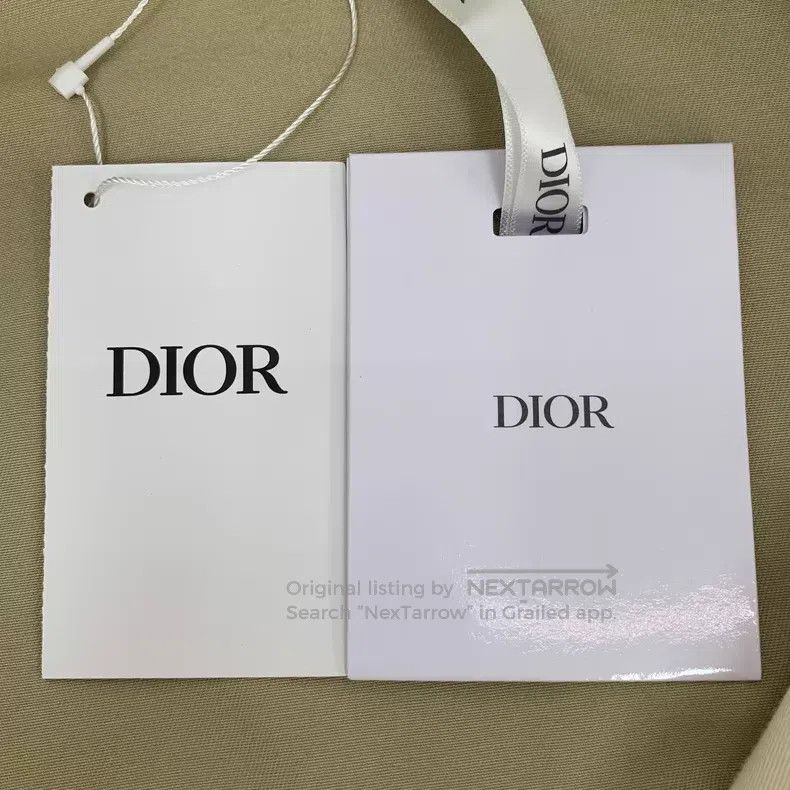 Dior Dior Color-blocked logo letter embroidery cotton lapel sin Size US M / EU 48-50 / 2 - 8 Thumbnail