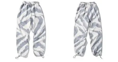 Japanese Brand 21SS Indigo Union Japan White Tie Dyed Jogger Pants Size US 31 - 3 Thumbnail