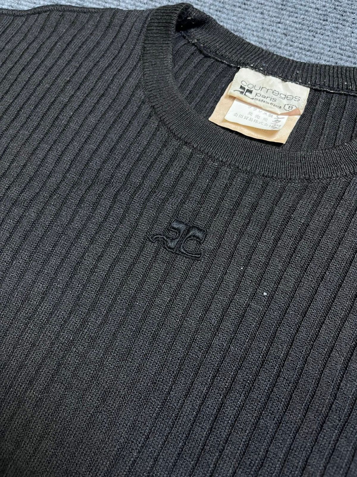 Courreges VTG Courreges embroidered logo detail Size S / US 4 / IT 40 - 3 Thumbnail