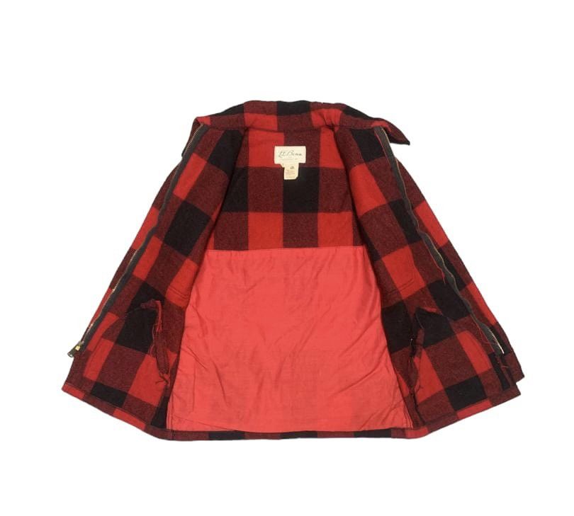 L.L. Bean Vintage L.L Beans Plaid Wool Flannel Shirt Jacket Size US S / EU 44-46 / 1 - 3 Thumbnail