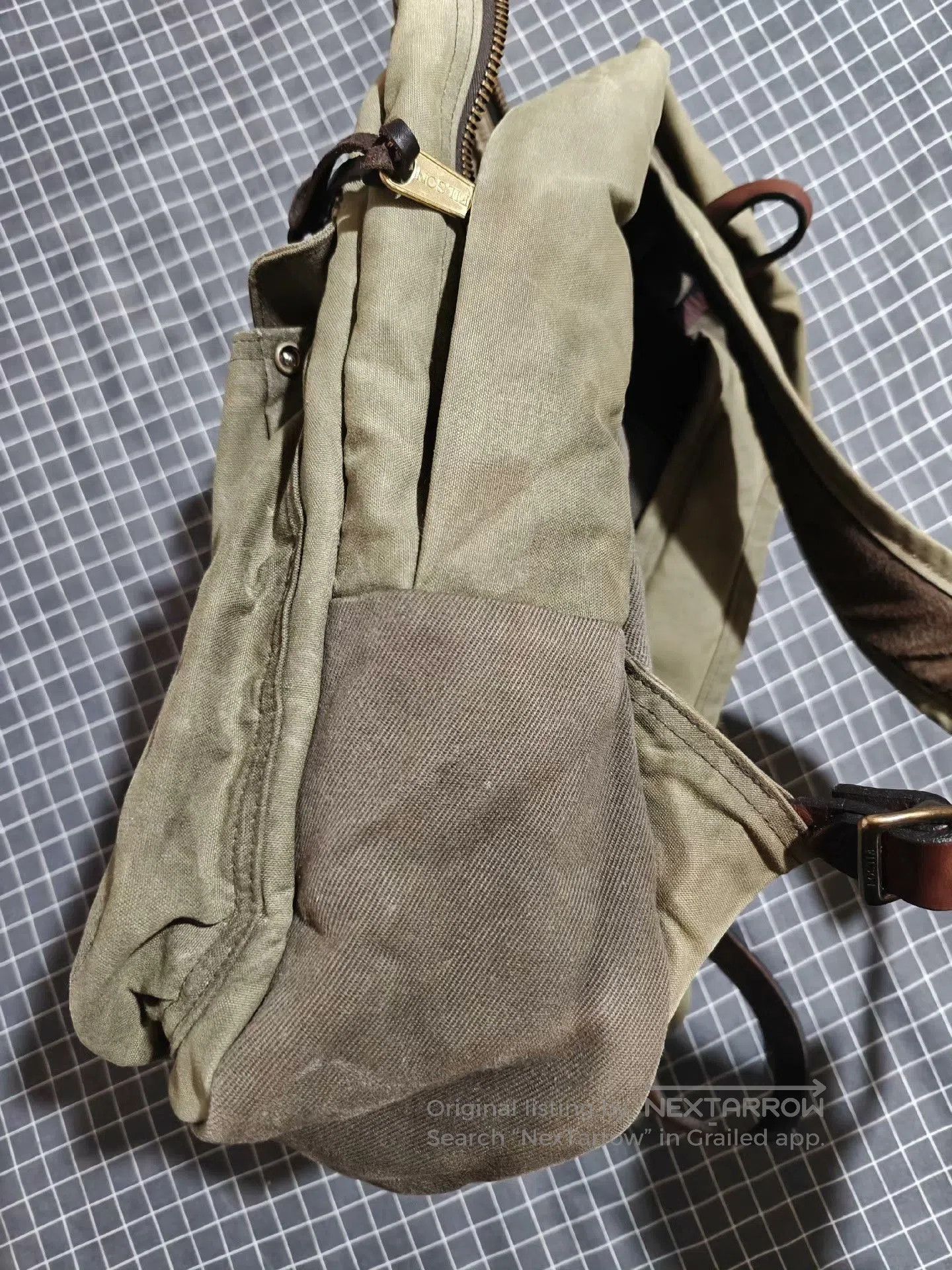 Filson Filson 70307 Waxed Canvas Backpack. Size ONE SIZE - 3 Thumbnail