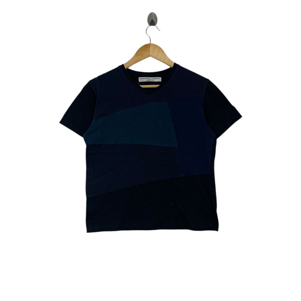 Katharine Hamnett London Vintage Katharine Hamnett London Patchwork Tshirt Size US S / EU 44-46 / 1 - 1 Thumbnail
