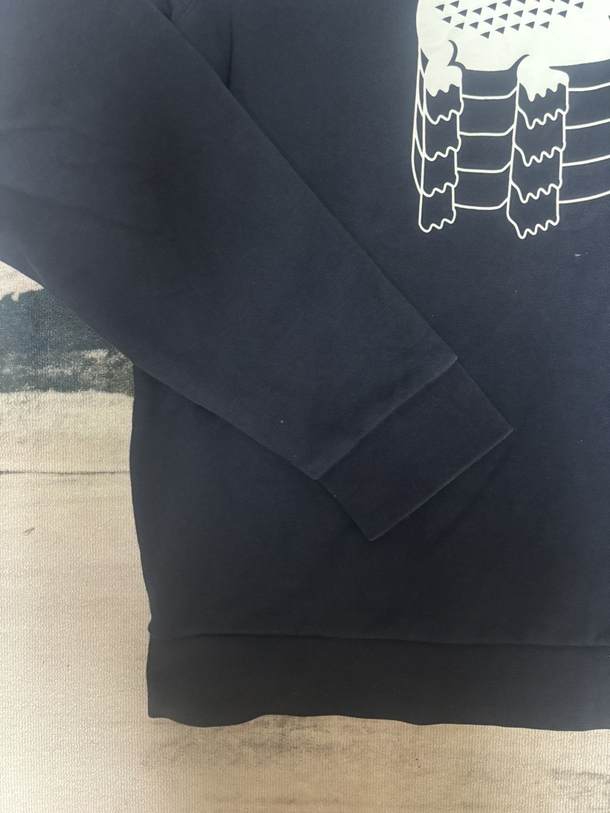 Lacoste Blue Lacoste sweatshirt size M/L white crocodile logo Size US L / EU 52-54 / 3 - 10 Thumbnail