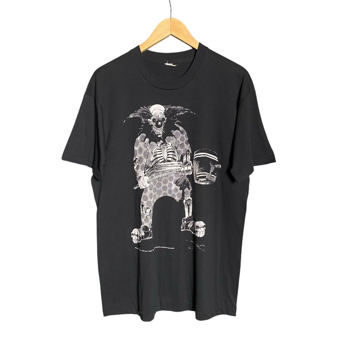 Expert Horror Vintage 90s Clown Death Eric Talbot Horror Joker T-Shirt Size US XL / EU 56 / 4 - 1 Thumbnail