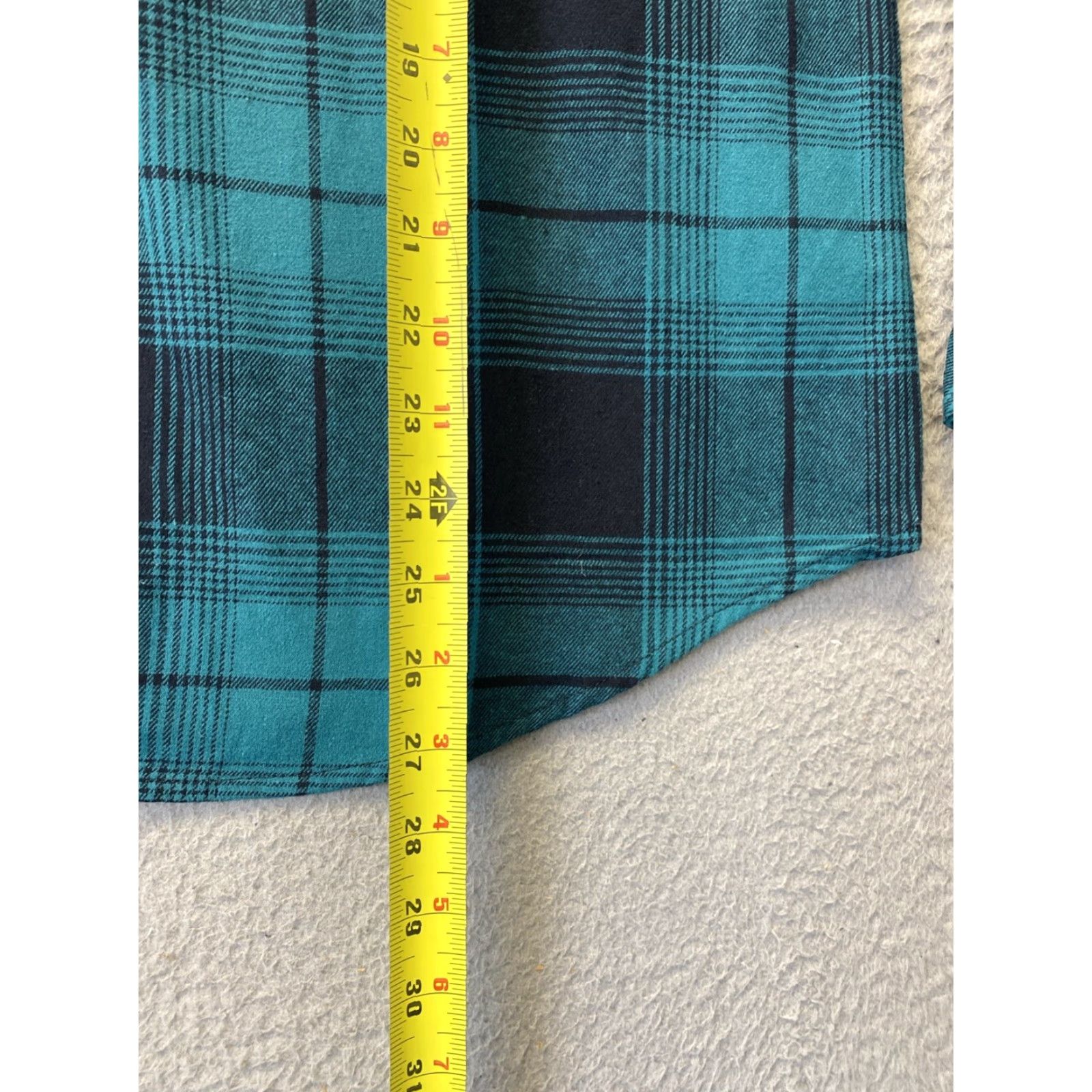 Vintage VINTAGE Natural Reflections Women's Shirt Long Sleeve Collared Plaid Button-Up Green 120-42 Size M / US 6-8 / IT 42-44 - 6 Thumbnail
