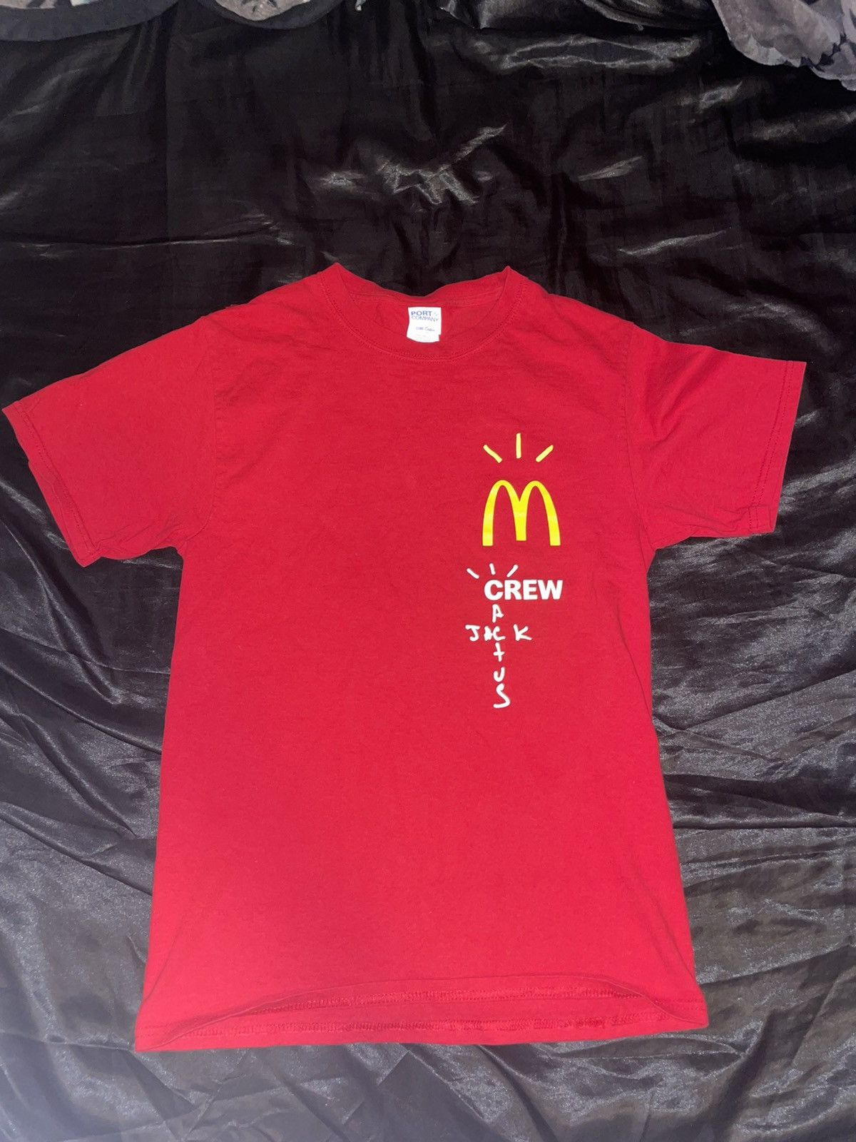 Travis Scott Travis Scott Mc Donalds Tee Small Size US S / EU 44-46 / 1 - 1 Thumbnail