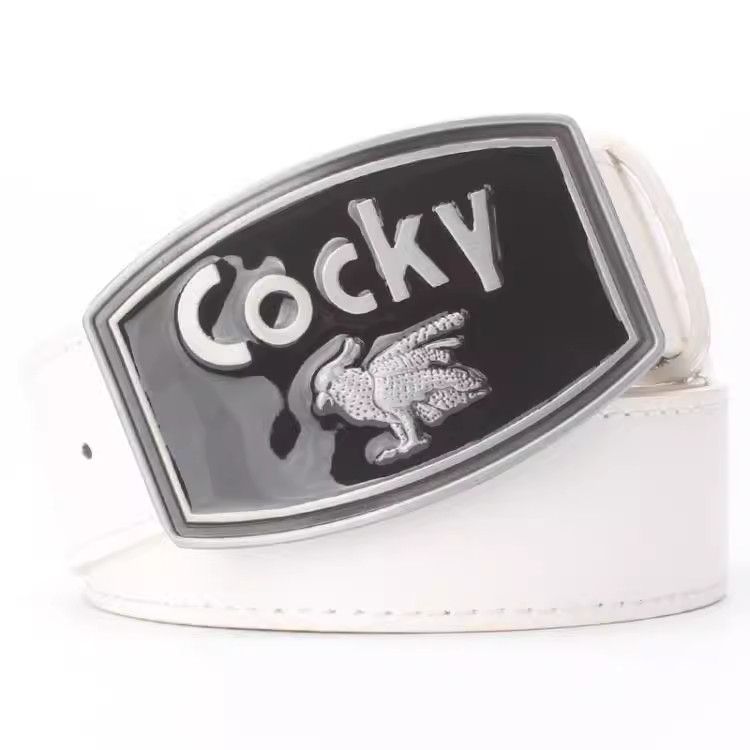 Designer New Design Vintage Belt Riveted Belts Menswear Accessories Size ONE SIZE - 5 Thumbnail