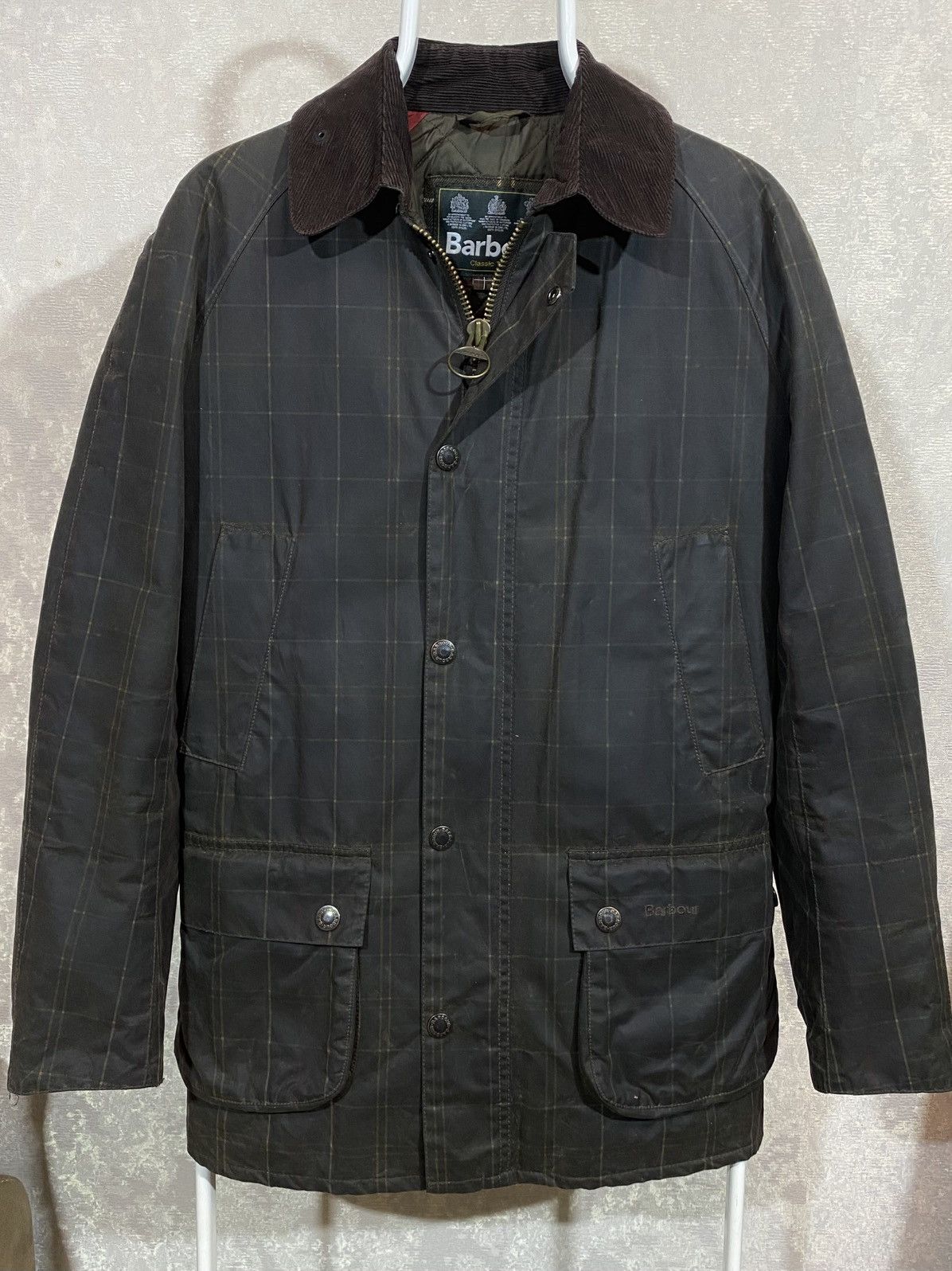 Barbour Barbour Hemming Waxed Men Jacket Size US S / EU 44-46 / 1 - 1 Thumbnail